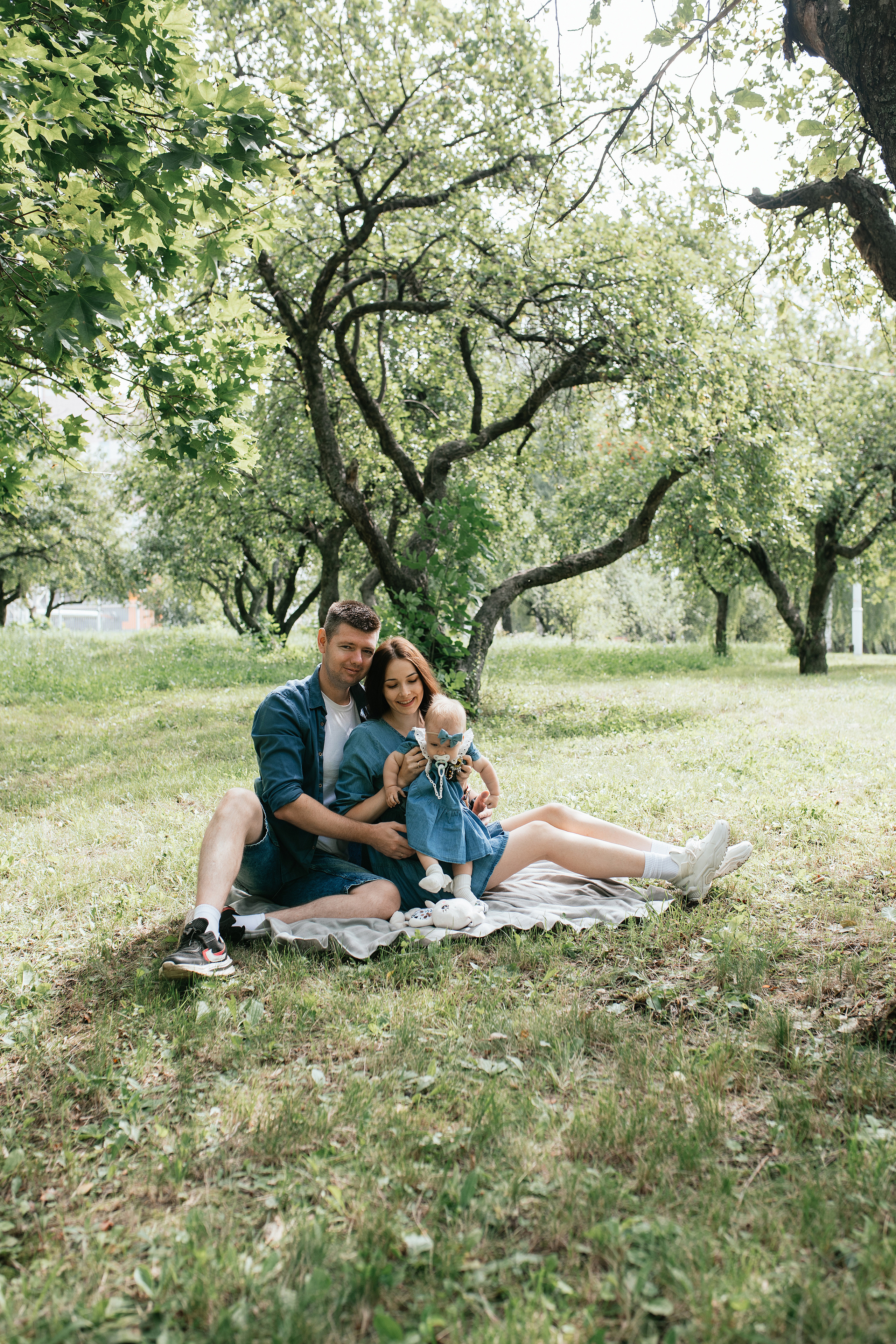 Семейная съемка в мемориальном парке. Свадебный, семейный фотограф в Рязани Лена Брант