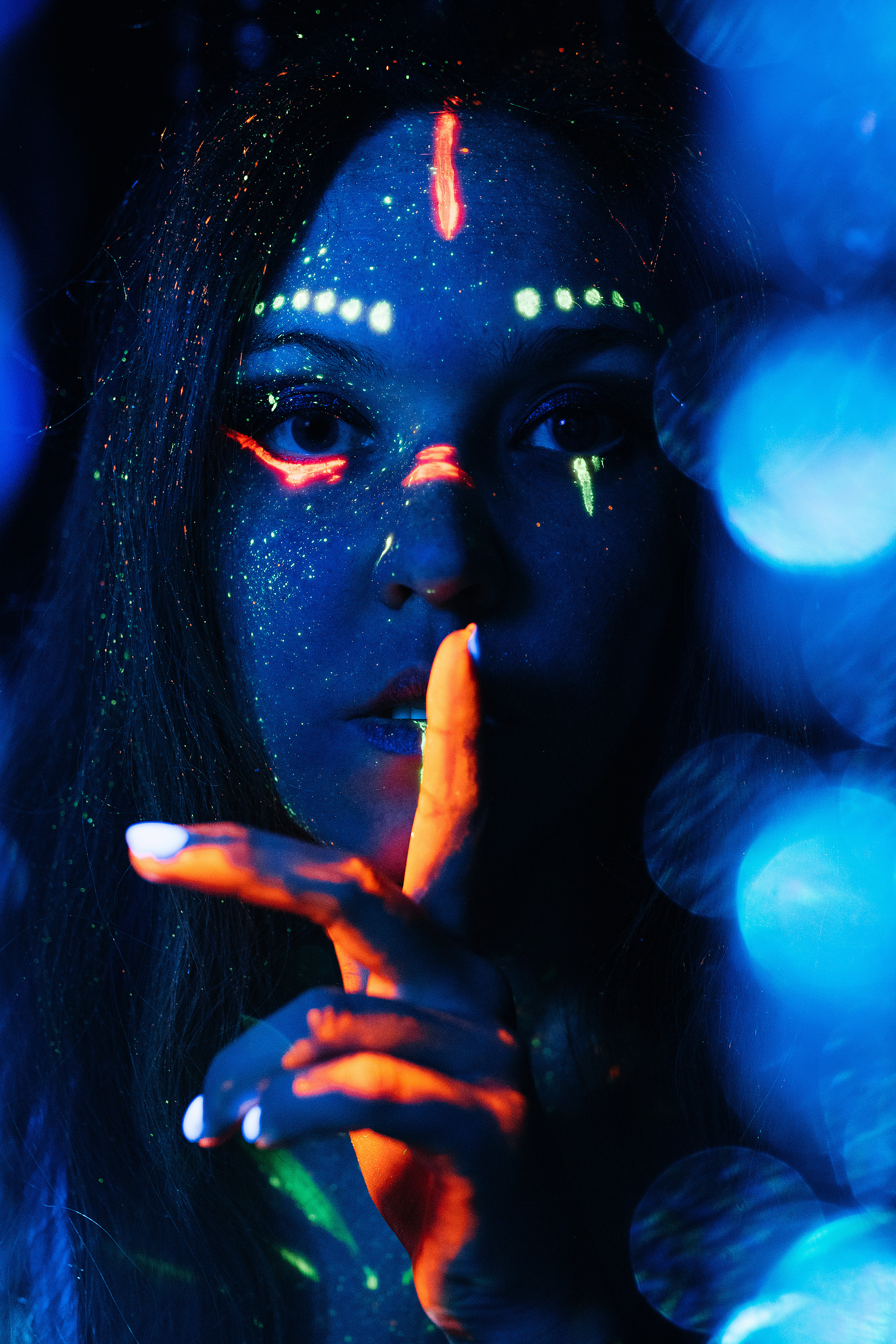 Съемки со светящимися красками. Свадебный, семейный фотограф в Рязани Лена Брант