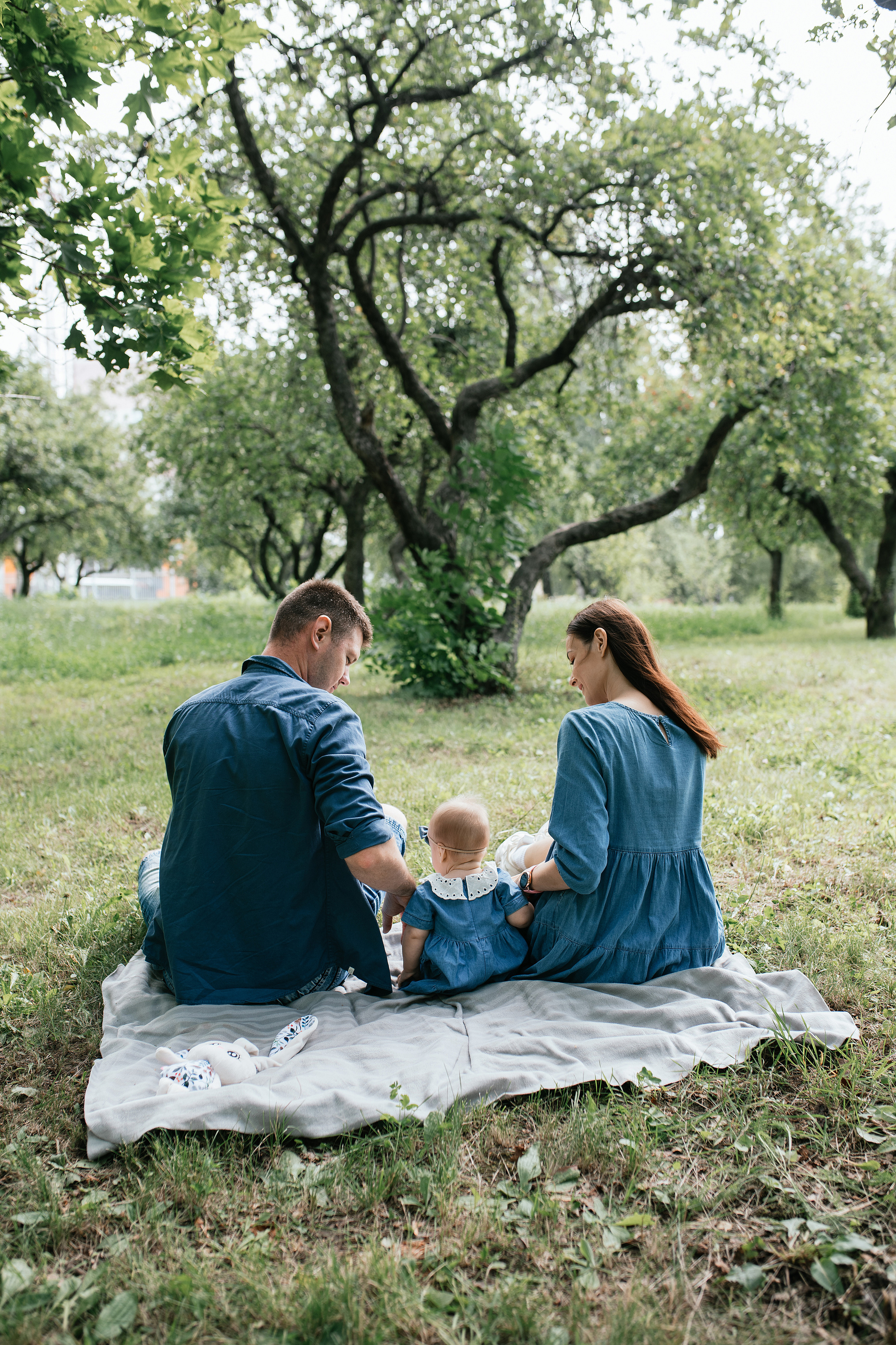 Семейная съемка в мемориальном парке. Свадебный, семейный фотограф в Рязани Лена Брант