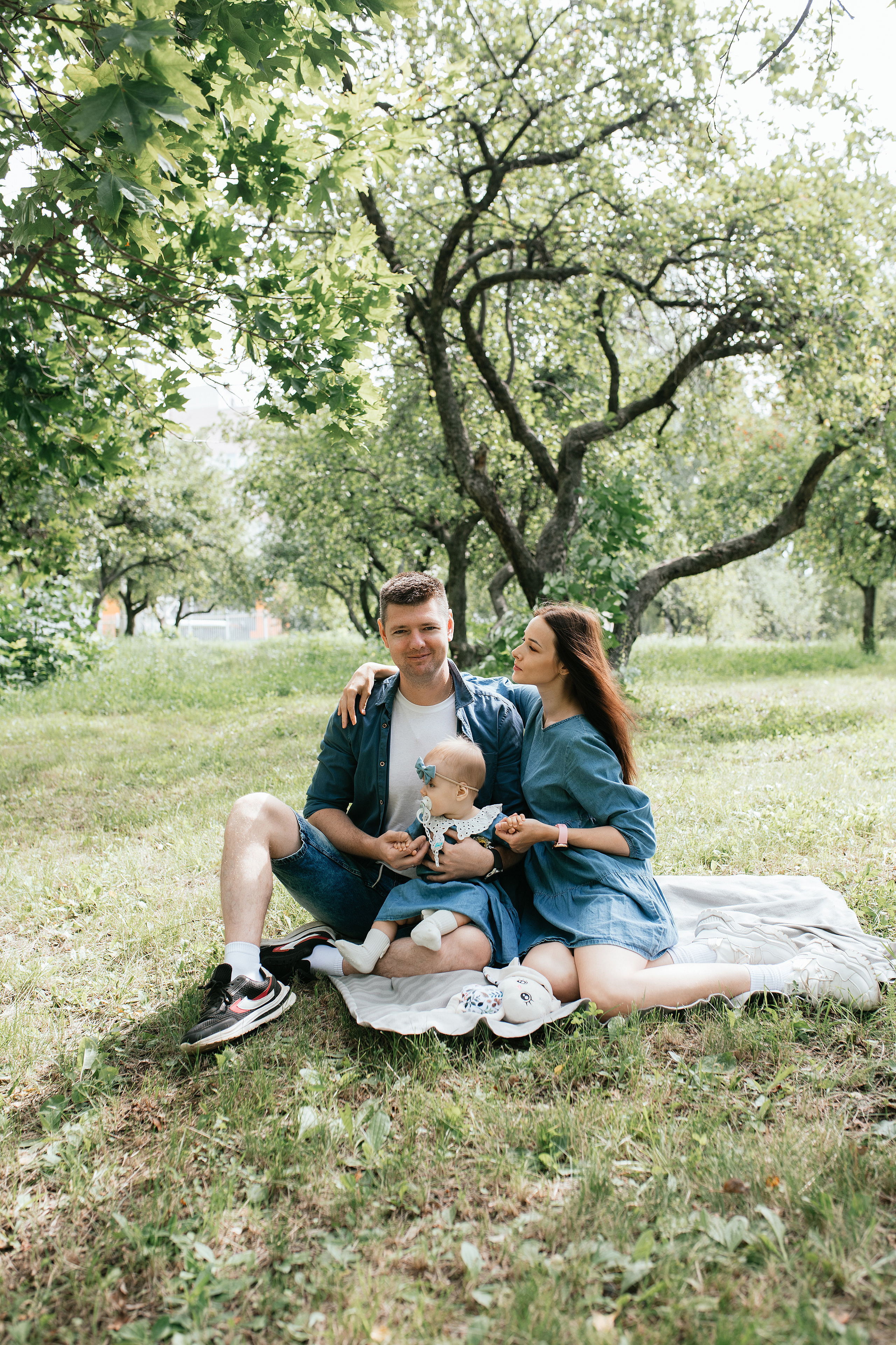 Семейная съемка в мемориальном парке. Свадебный, семейный фотограф в Рязани Лена Брант