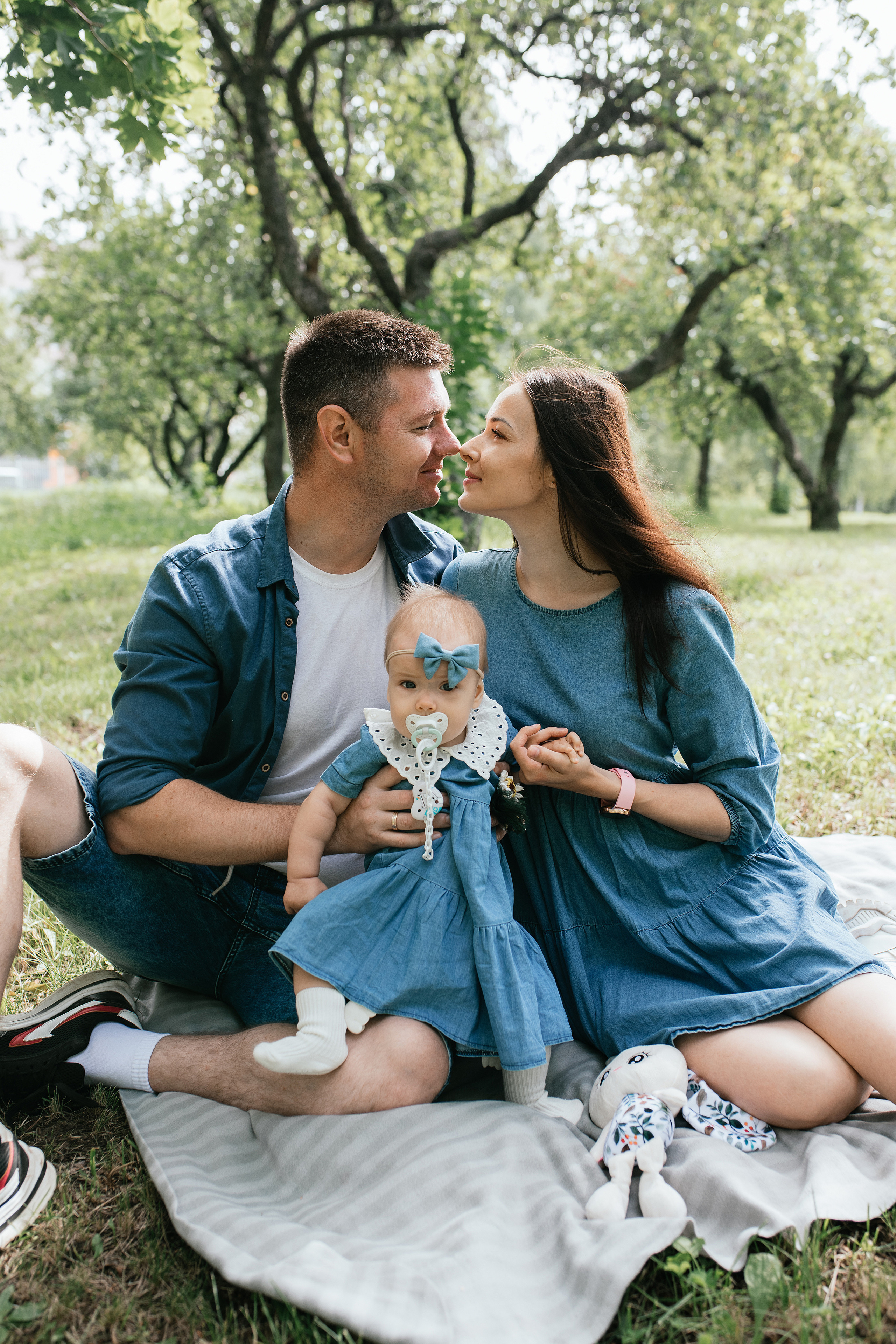 Семейная съемка в мемориальном парке. Свадебный, семейный фотограф в Рязани Лена Брант
