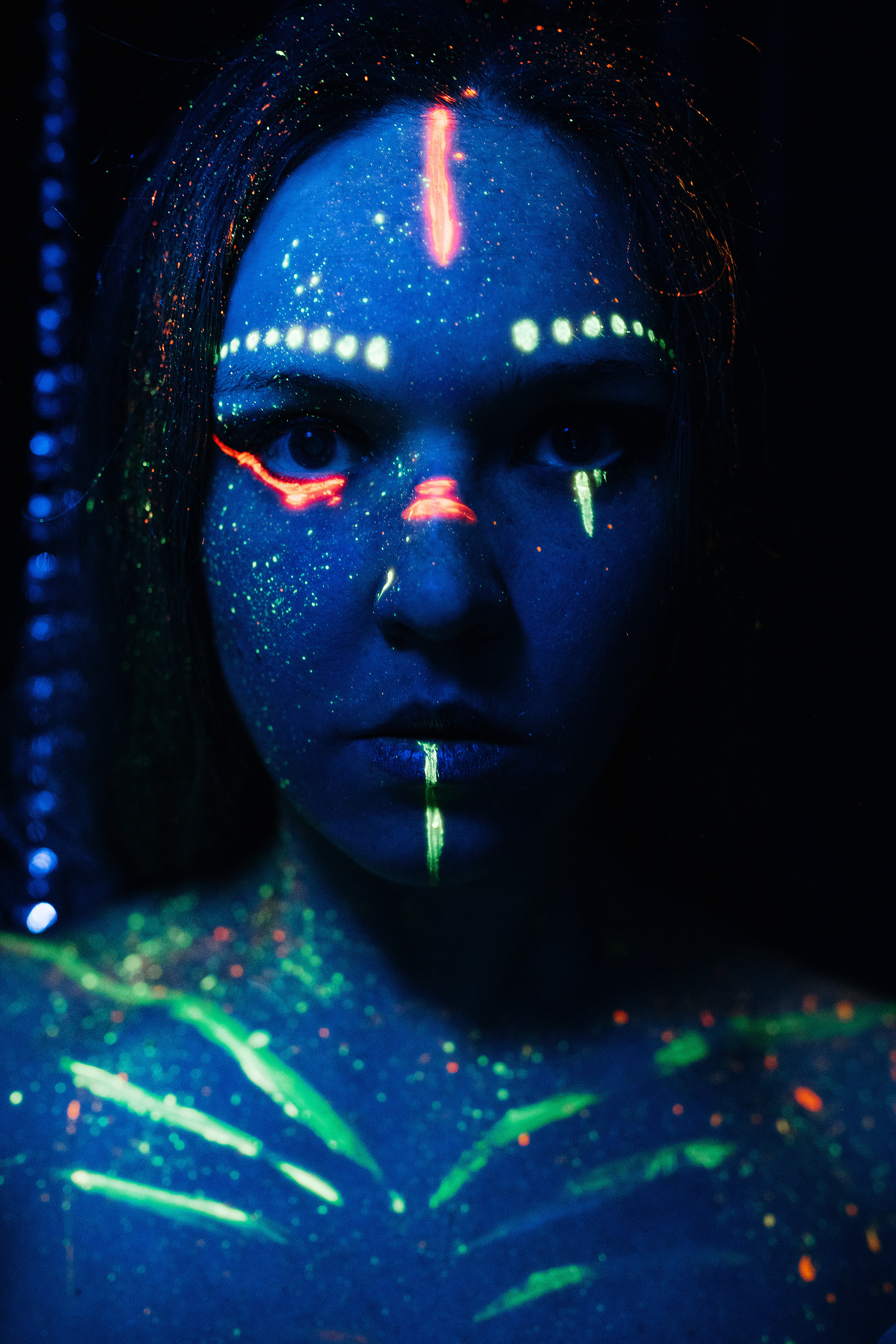 Съемки со светящимися красками. Свадебный, семейный фотограф в Рязани Лена Брант