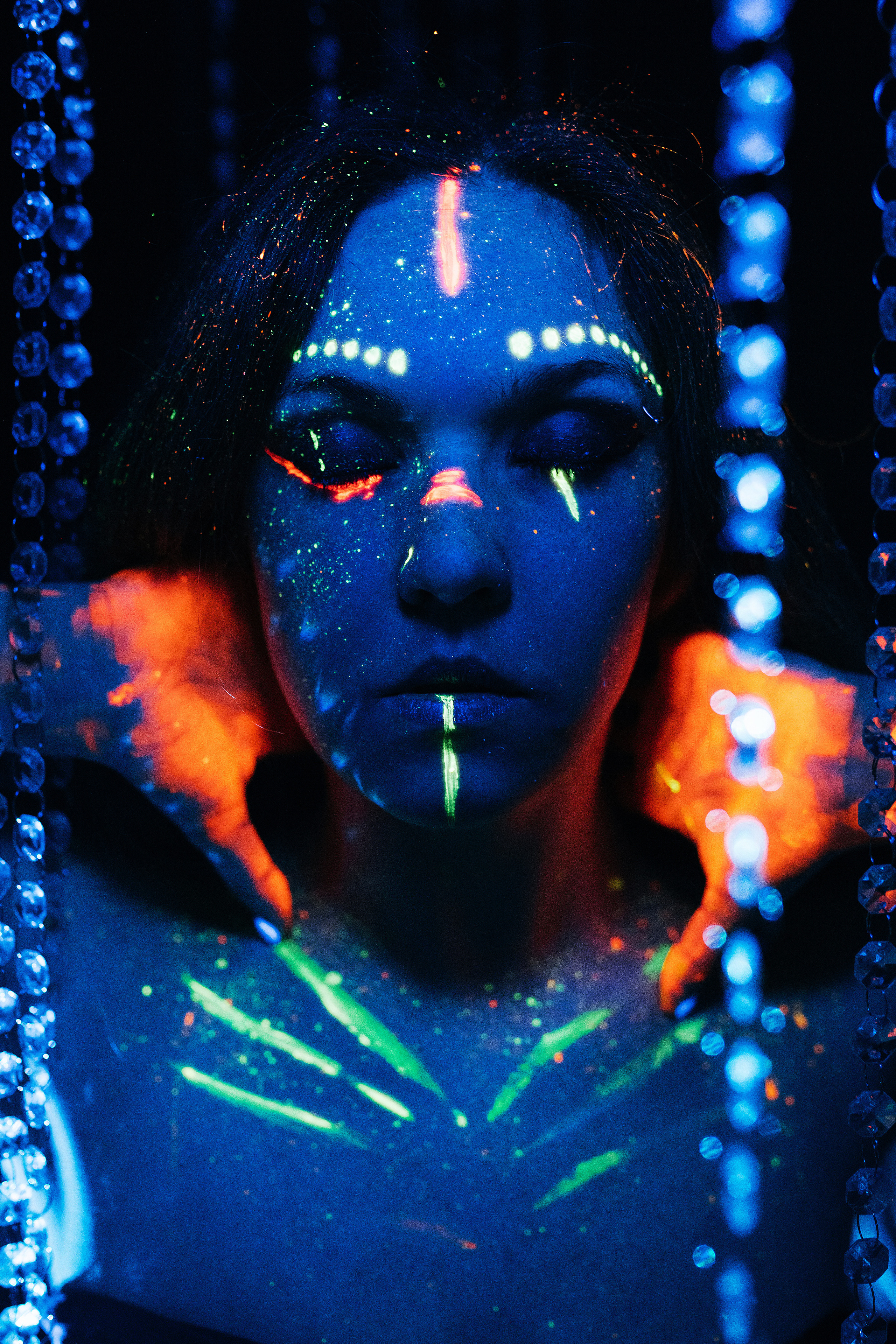 Съемки со светящимися красками. Свадебный, семейный фотограф в Рязани Лена Брант