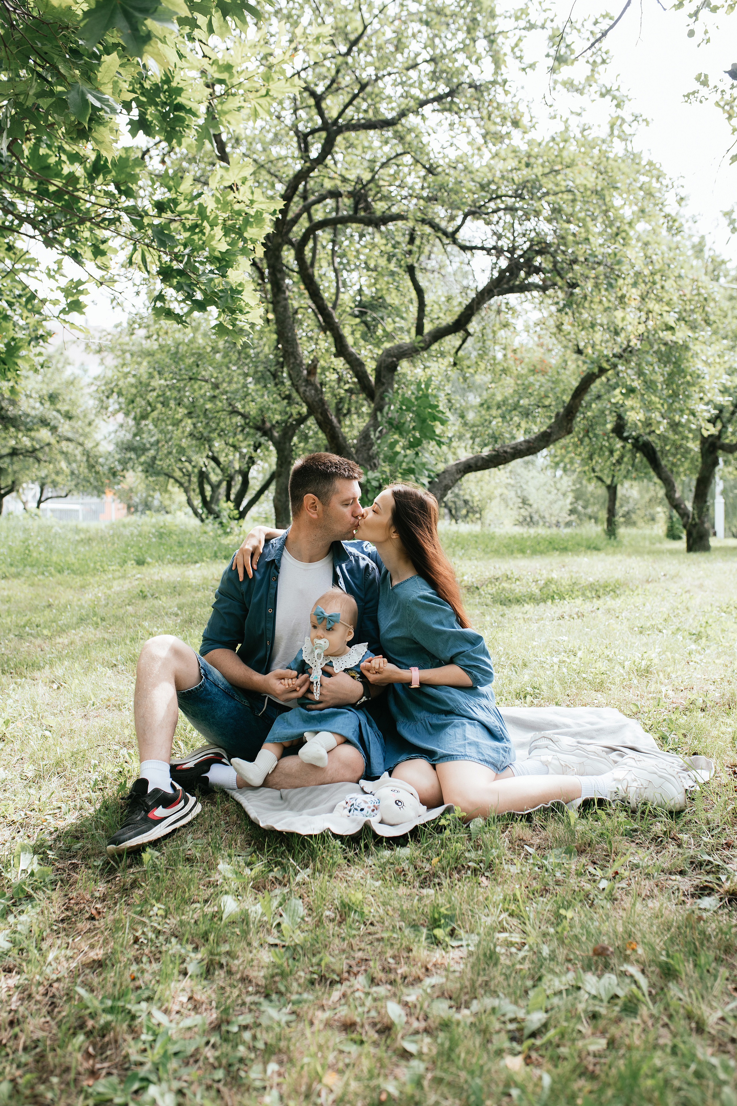 Семейная съемка в мемориальном парке. Свадебный, семейный фотограф в Рязани Лена Брант
