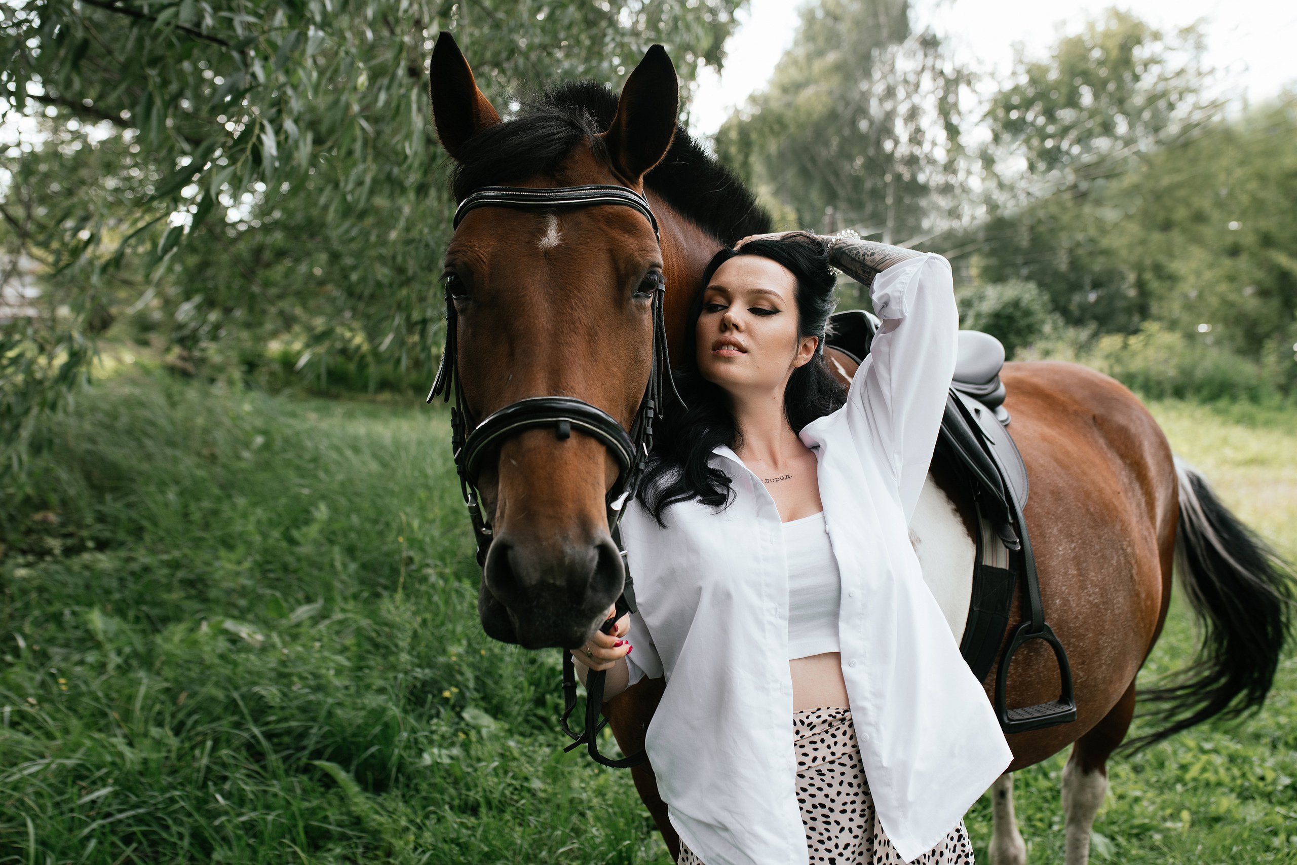 Фотодень с лошадью. Свадебный, семейный фотограф в Рязани Лена Брант