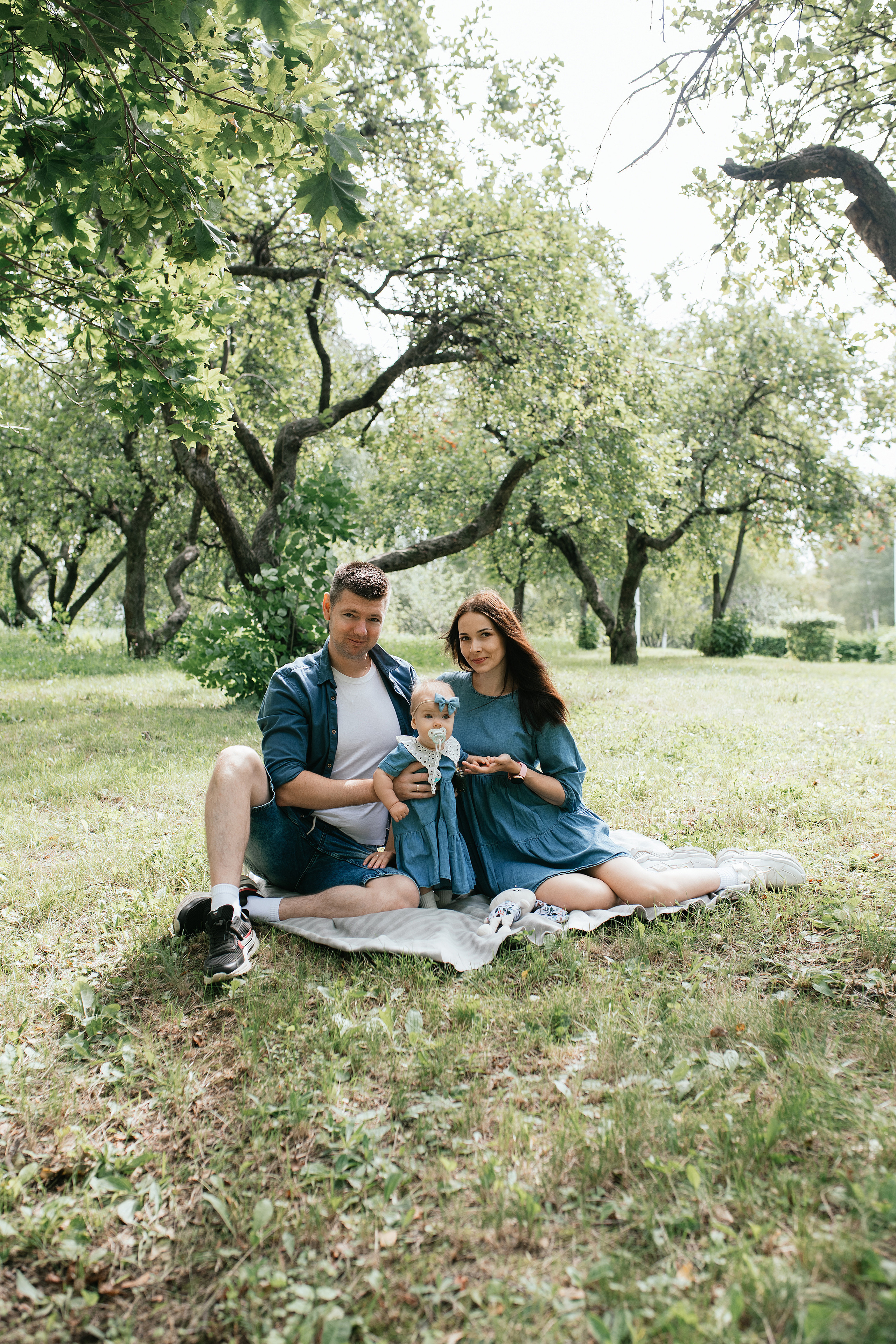 Семейная съемка в мемориальном парке. Свадебный, семейный фотограф в Рязани Лена Брант