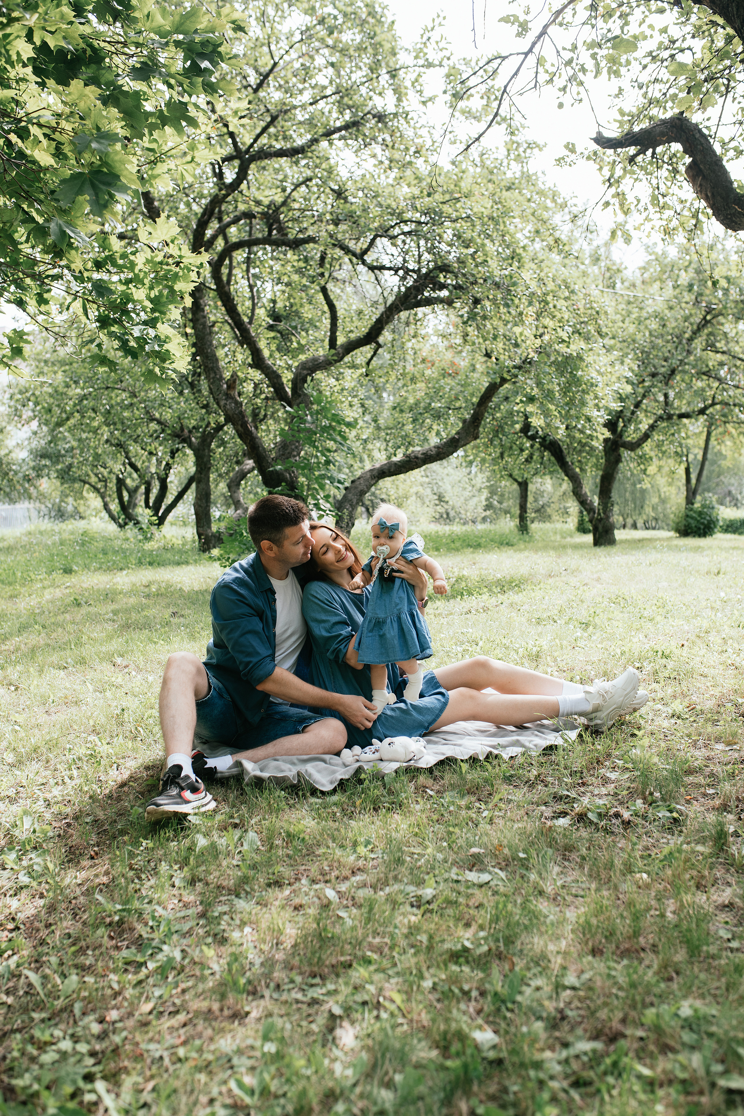 Семейная съемка в мемориальном парке. Свадебный, семейный фотограф в Рязани Лена Брант