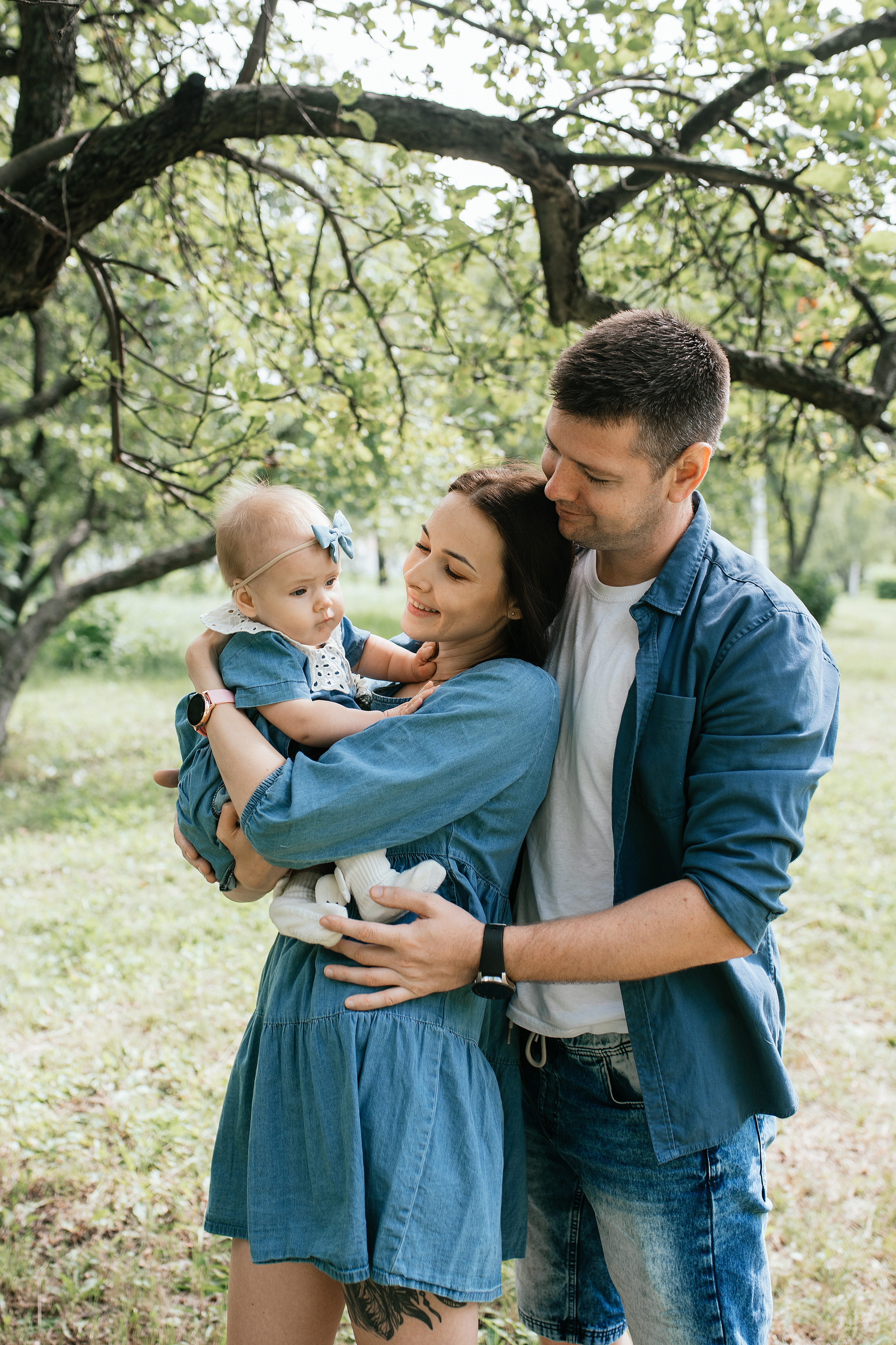 Семейная съемка в мемориальном парке. Свадебный, семейный фотограф в Рязани Лена Брант