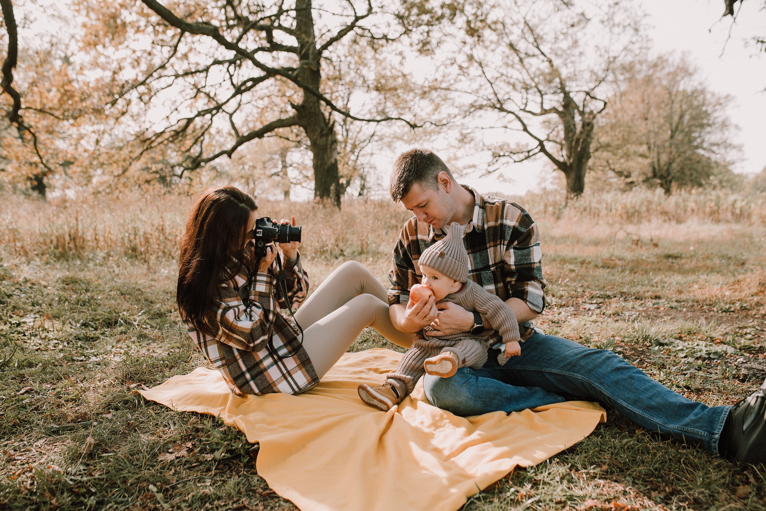 Ирина, Витя и Соня. Свадебный, семейный фотограф в Рязани Лена Брант