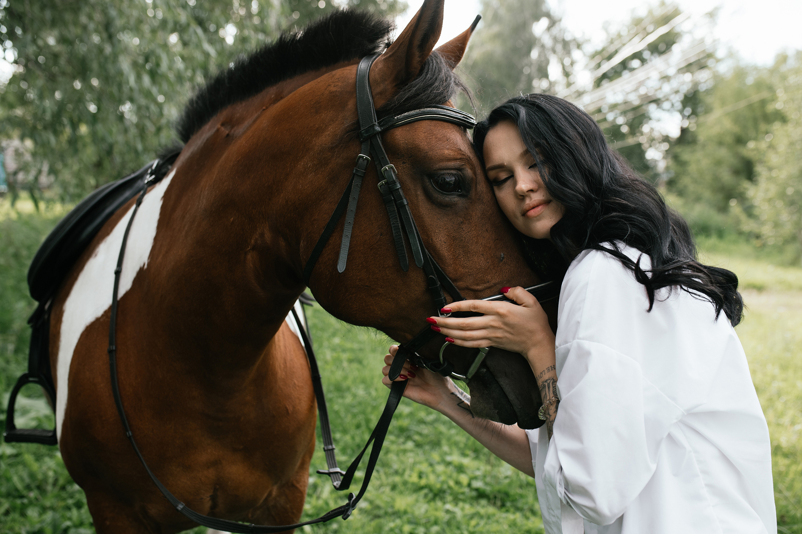 Фотодень с лошадью. Свадебный, семейный фотограф в Рязани Лена Брант