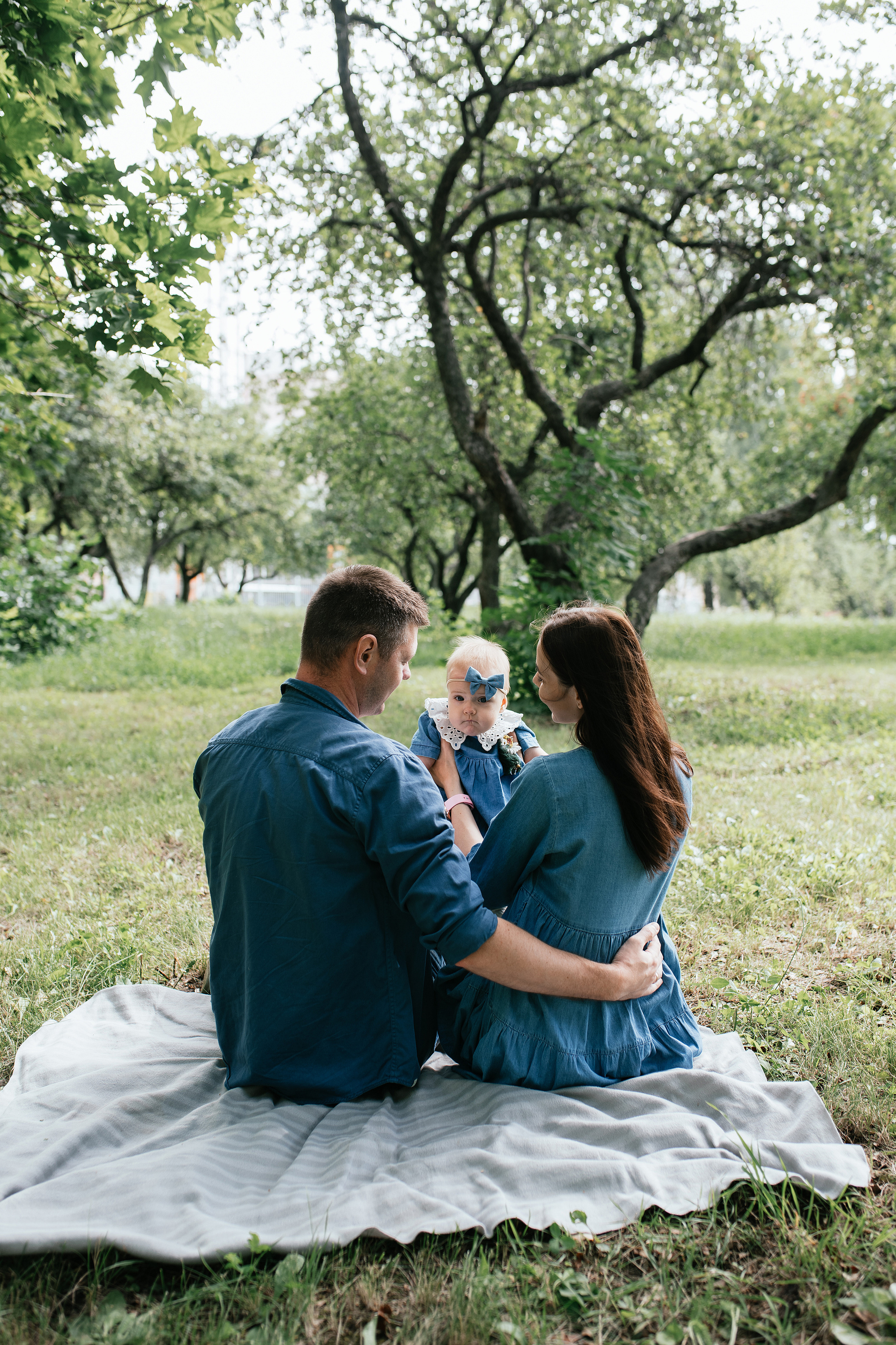 Семейная съемка в мемориальном парке. Свадебный, семейный фотограф в Рязани Лена Брант