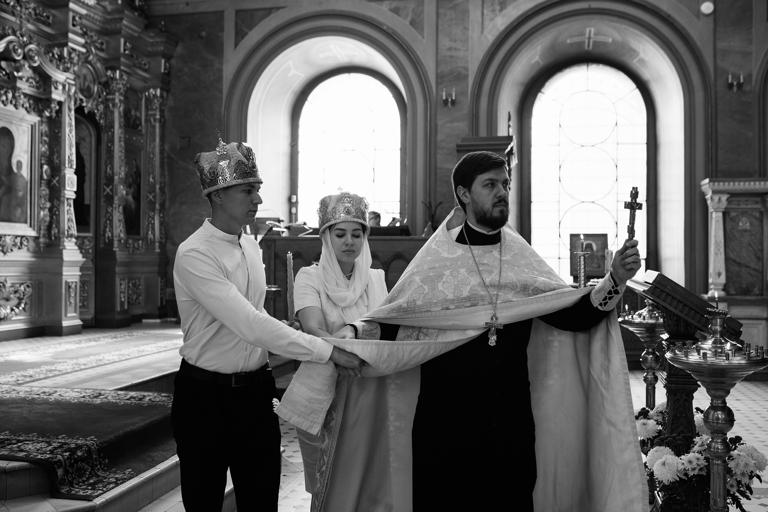 Венчание Саша и Женя. Свадебный, семейный фотограф в Рязани Лена Брант