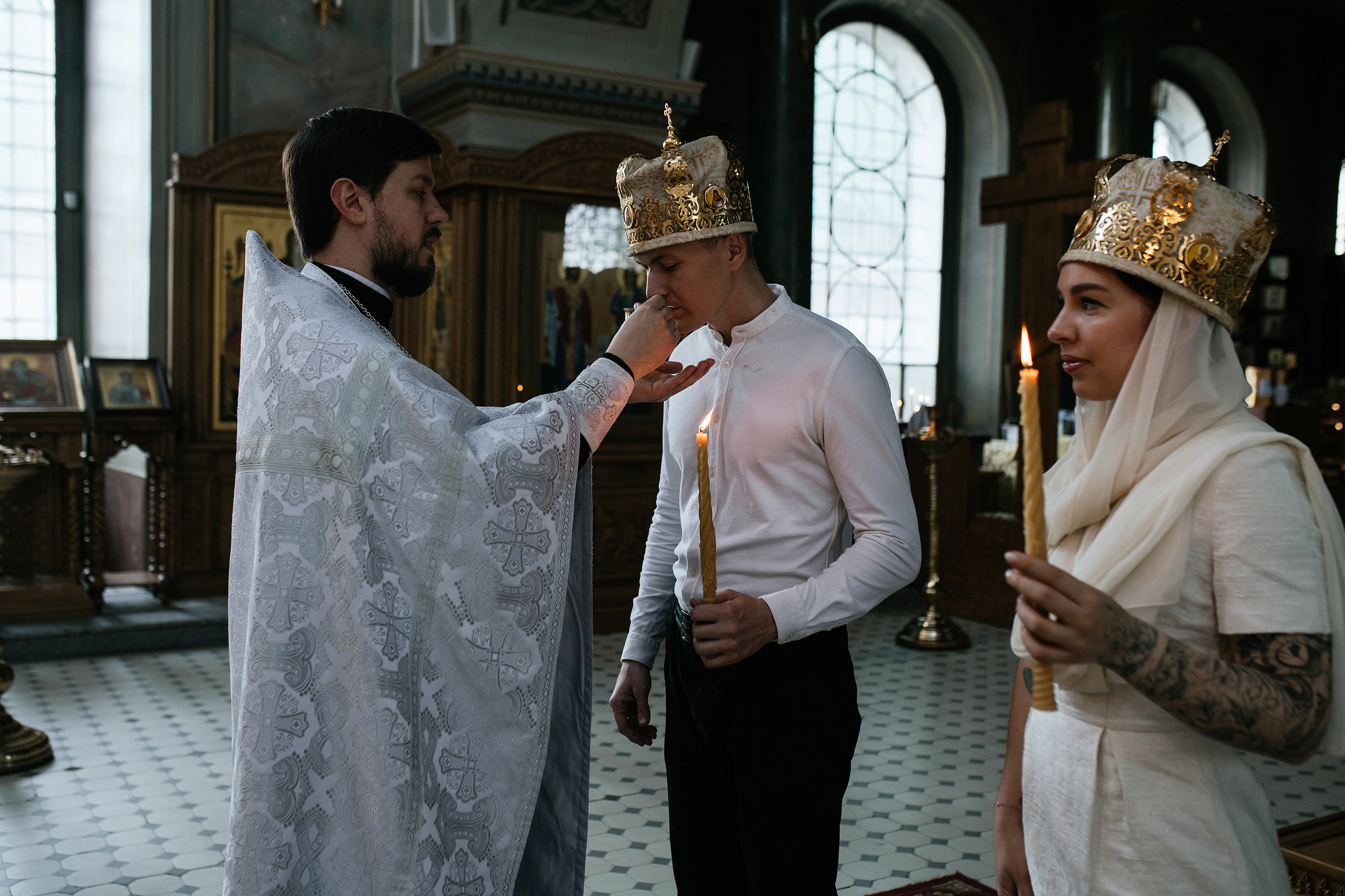 Венчание Саша и Женя. Свадебный, семейный фотограф в Рязани Лена Брант