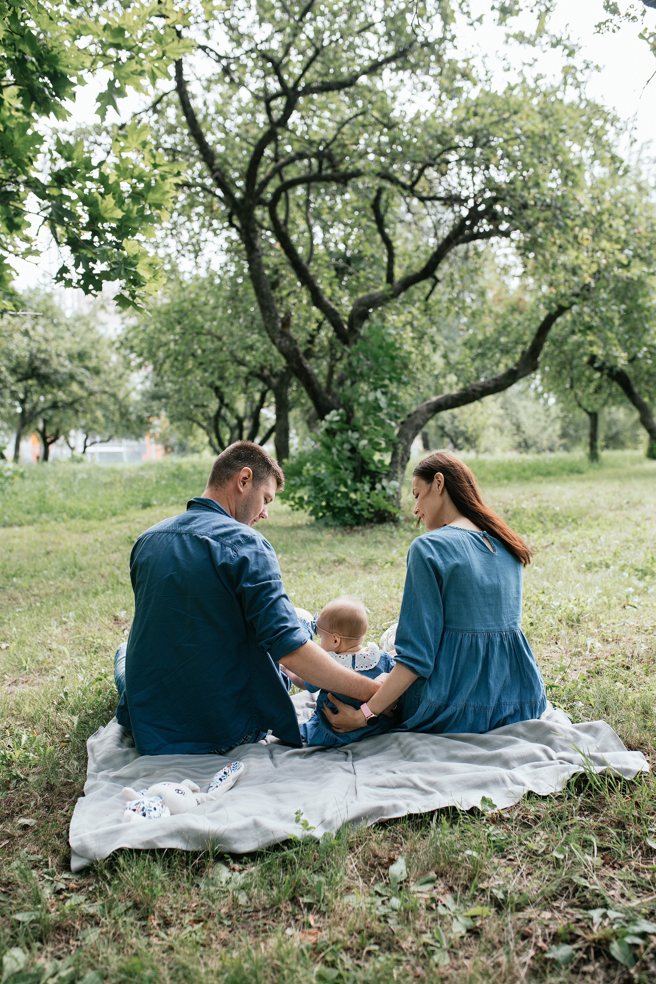 Семейная съемка в мемориальном парке. Свадебный, семейный фотограф в Рязани Лена Брант