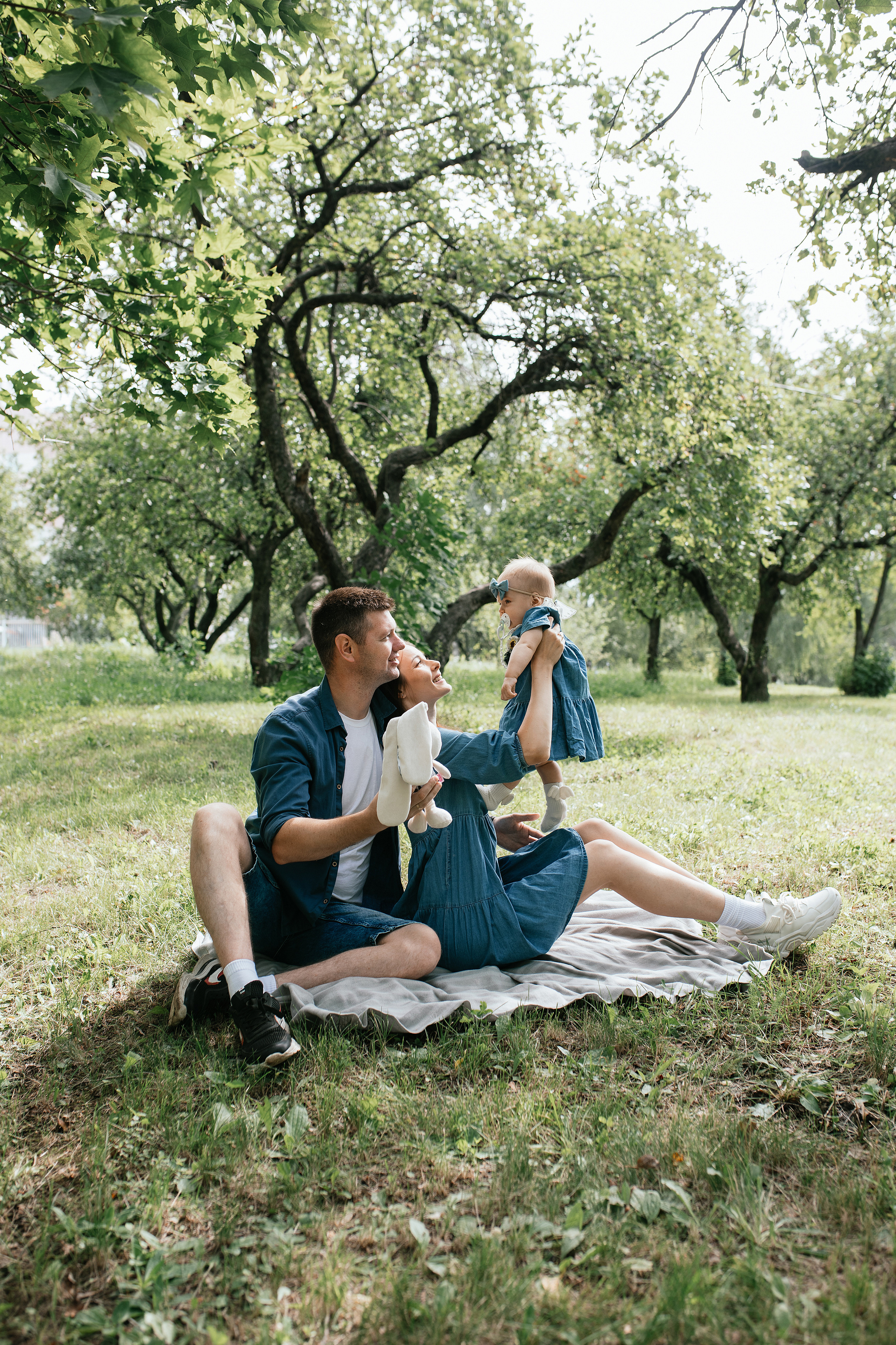 Семейная съемка в мемориальном парке. Свадебный, семейный фотограф в Рязани Лена Брант