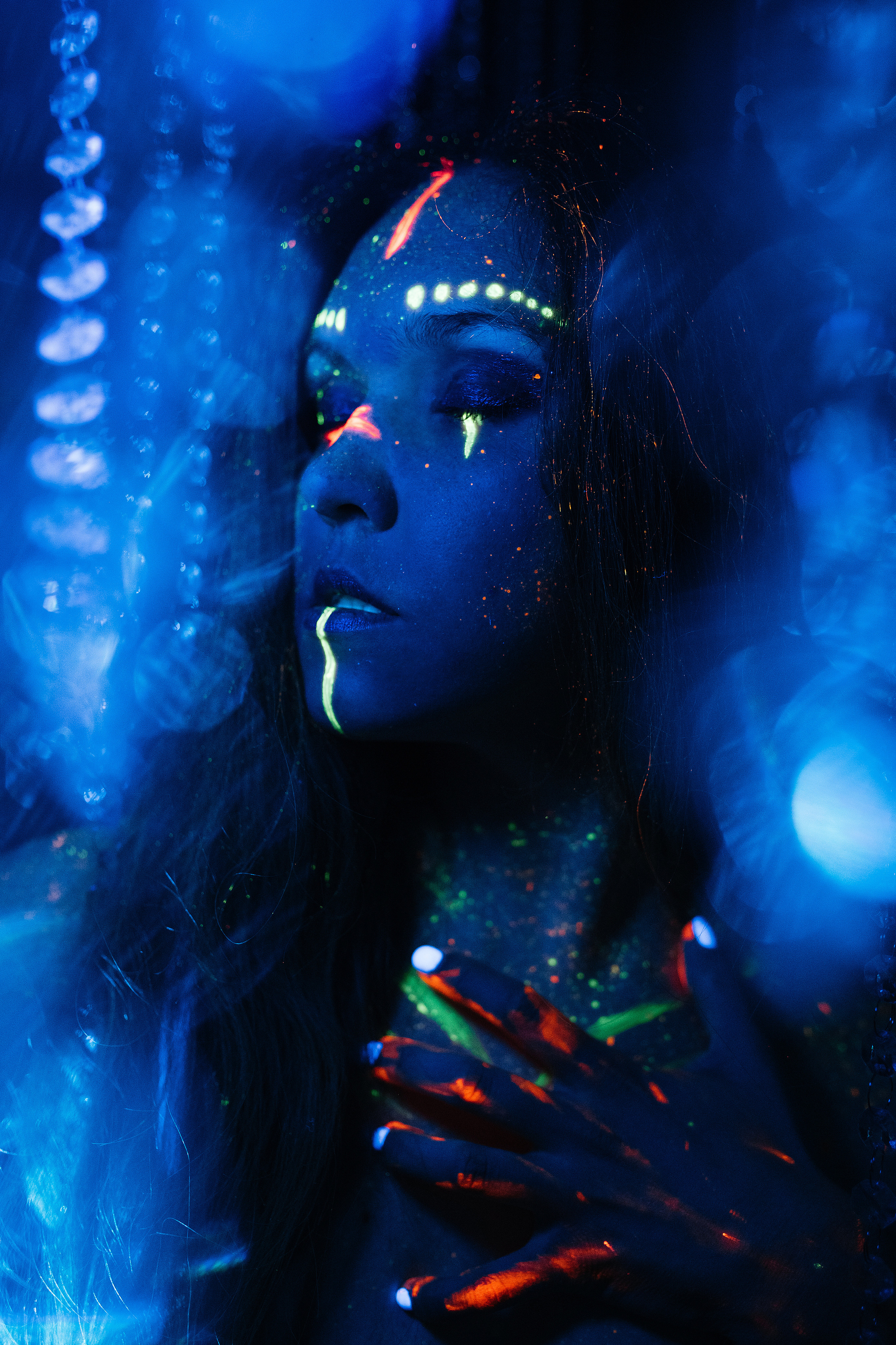 Съемки со светящимися красками. Свадебный, семейный фотограф в Рязани Лена Брант