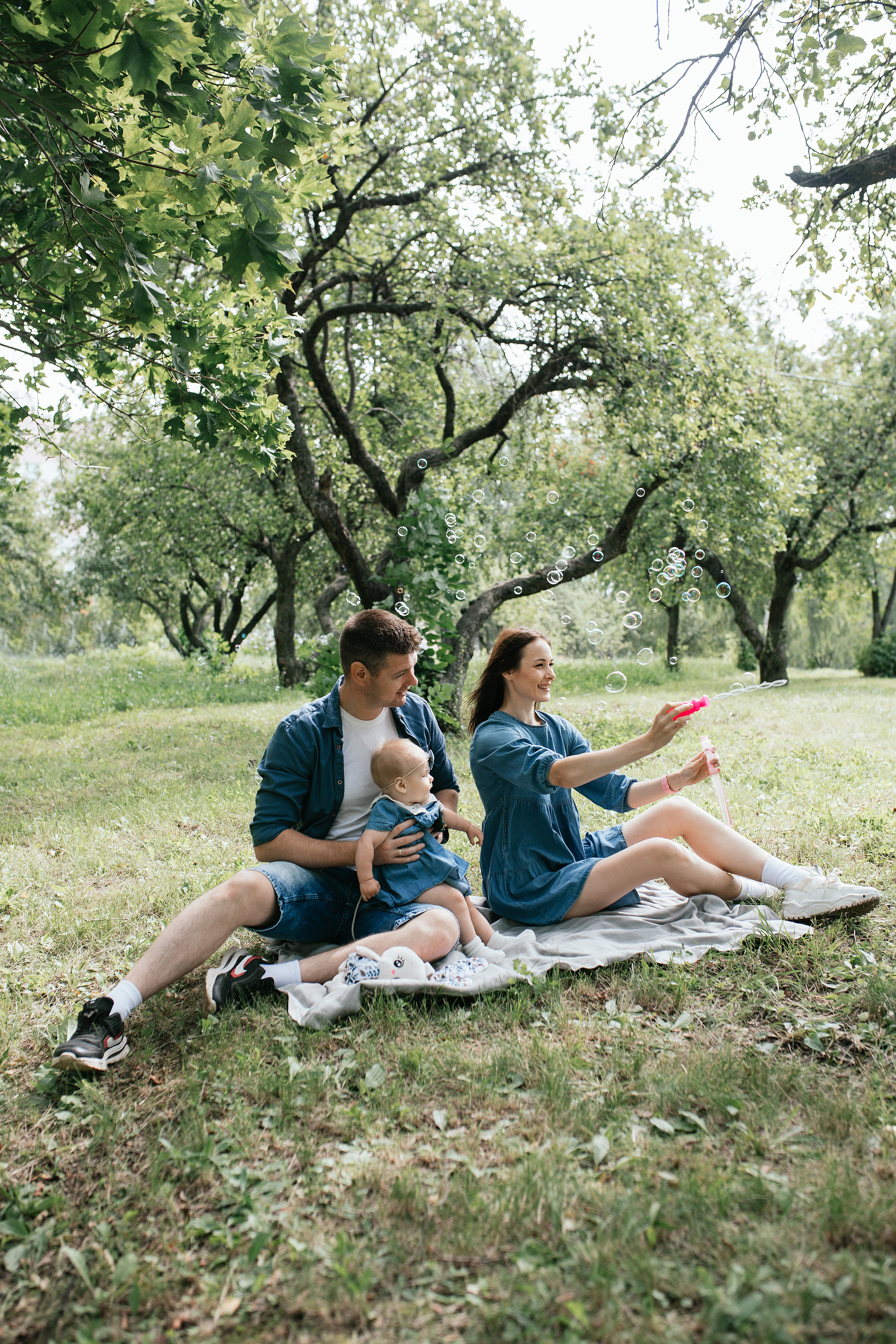Семейная съемка в мемориальном парке. Свадебный, семейный фотограф в Рязани Лена Брант
