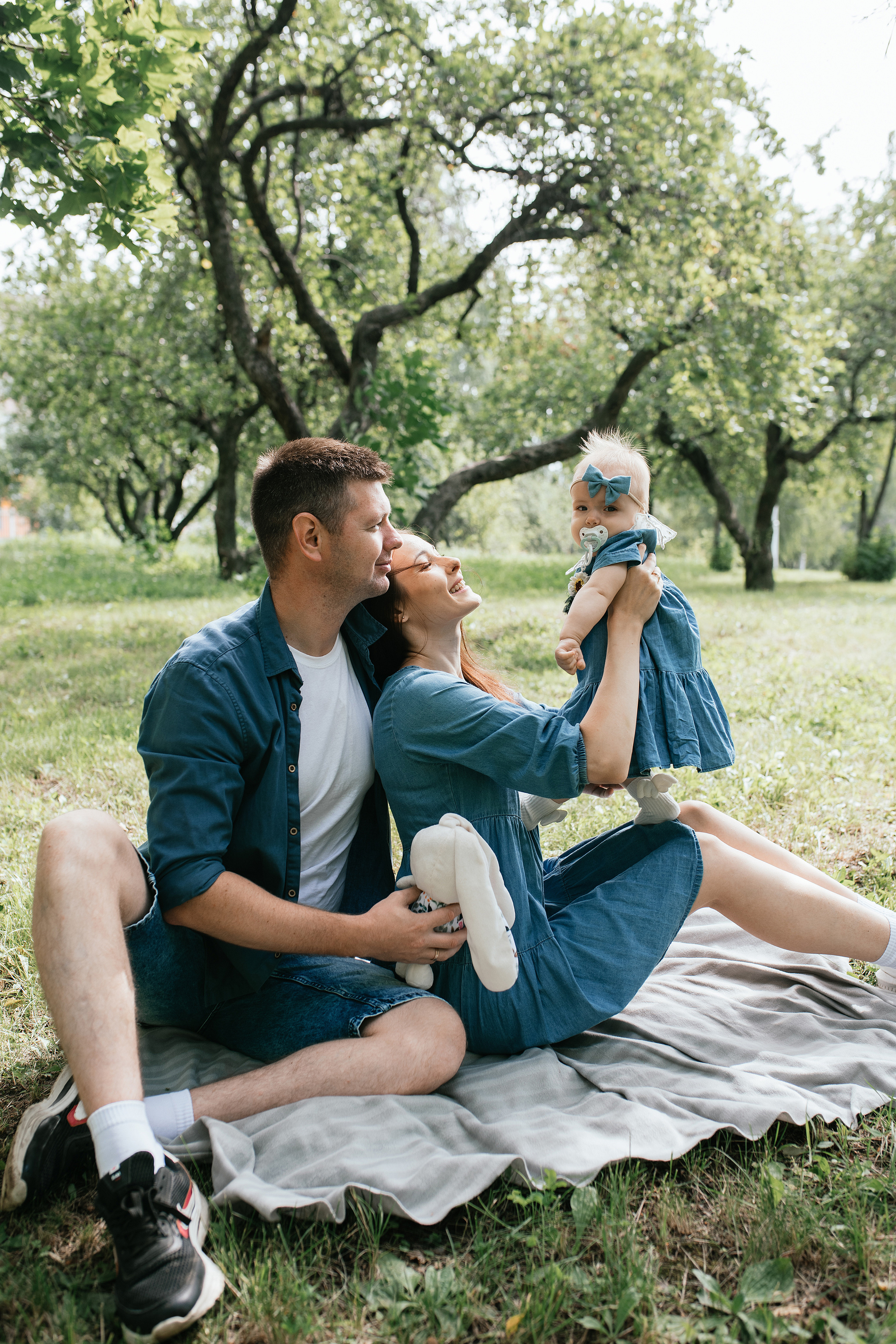 Семейная съемка в мемориальном парке. Свадебный, семейный фотограф в Рязани Лена Брант