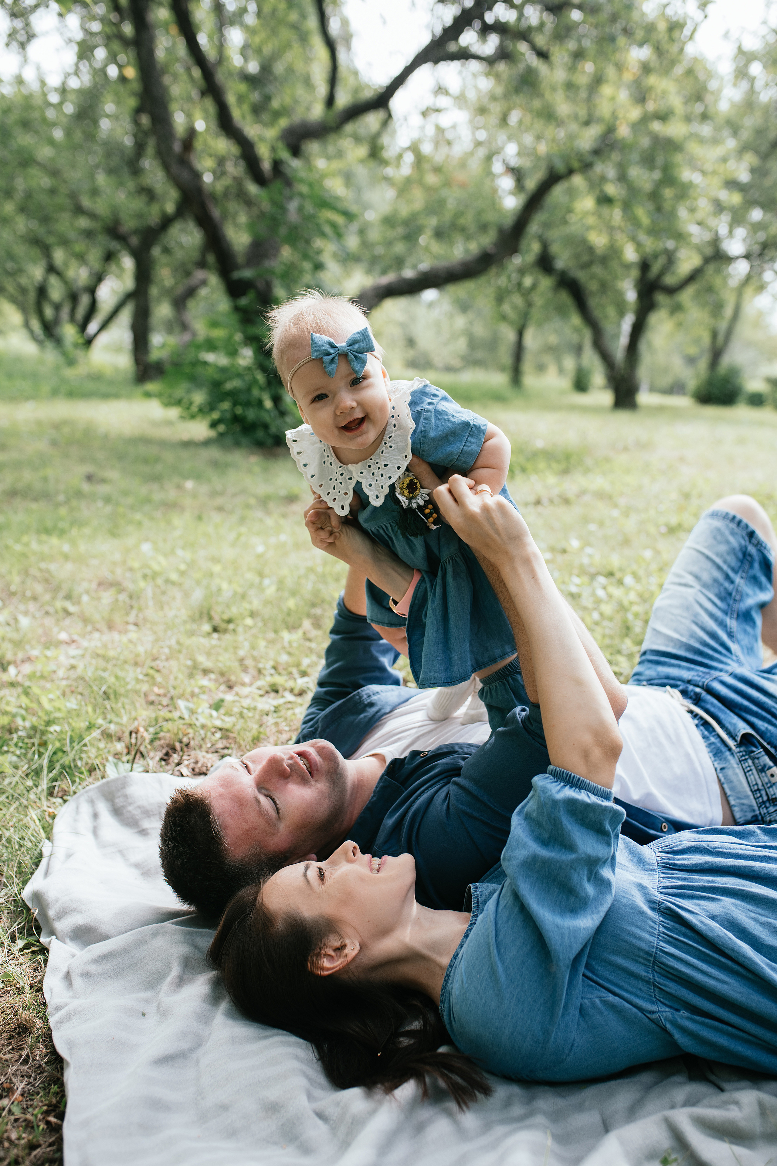 Семейная съемка в мемориальном парке. Свадебный, семейный фотограф в Рязани Лена Брант