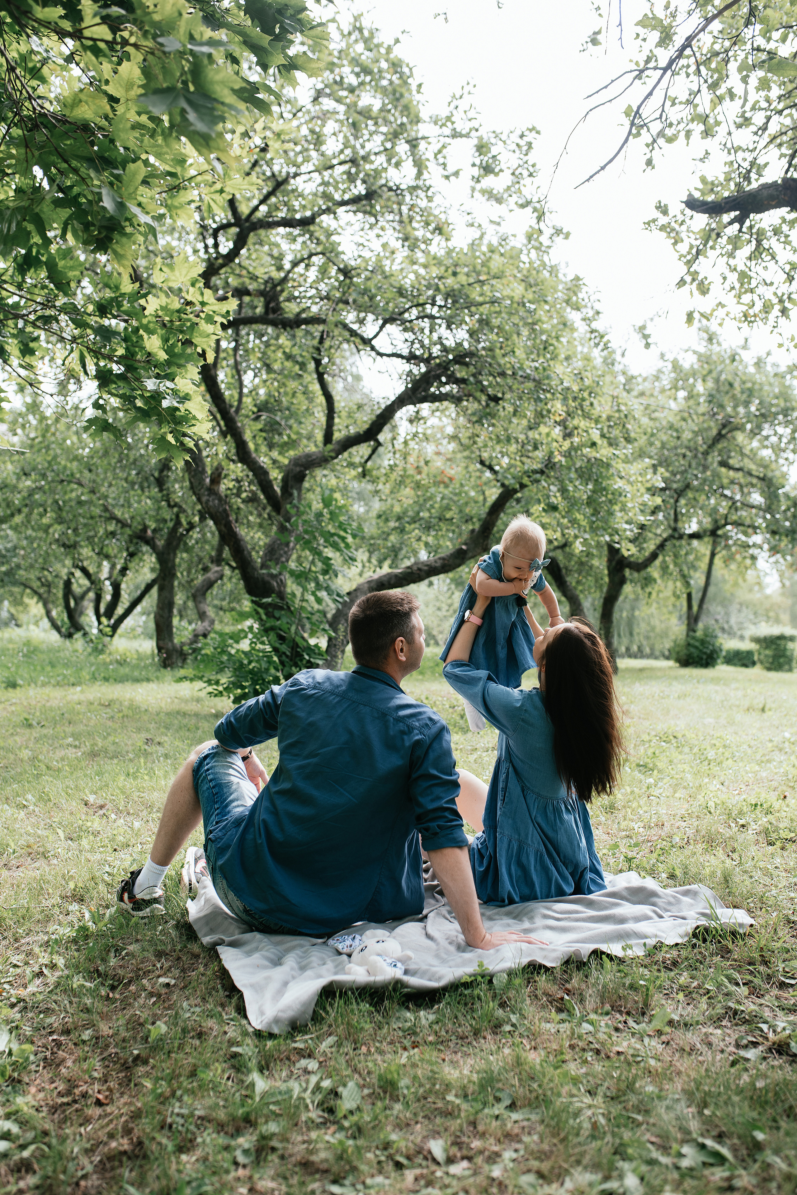 Семейная съемка в мемориальном парке. Свадебный, семейный фотограф в Рязани Лена Брант