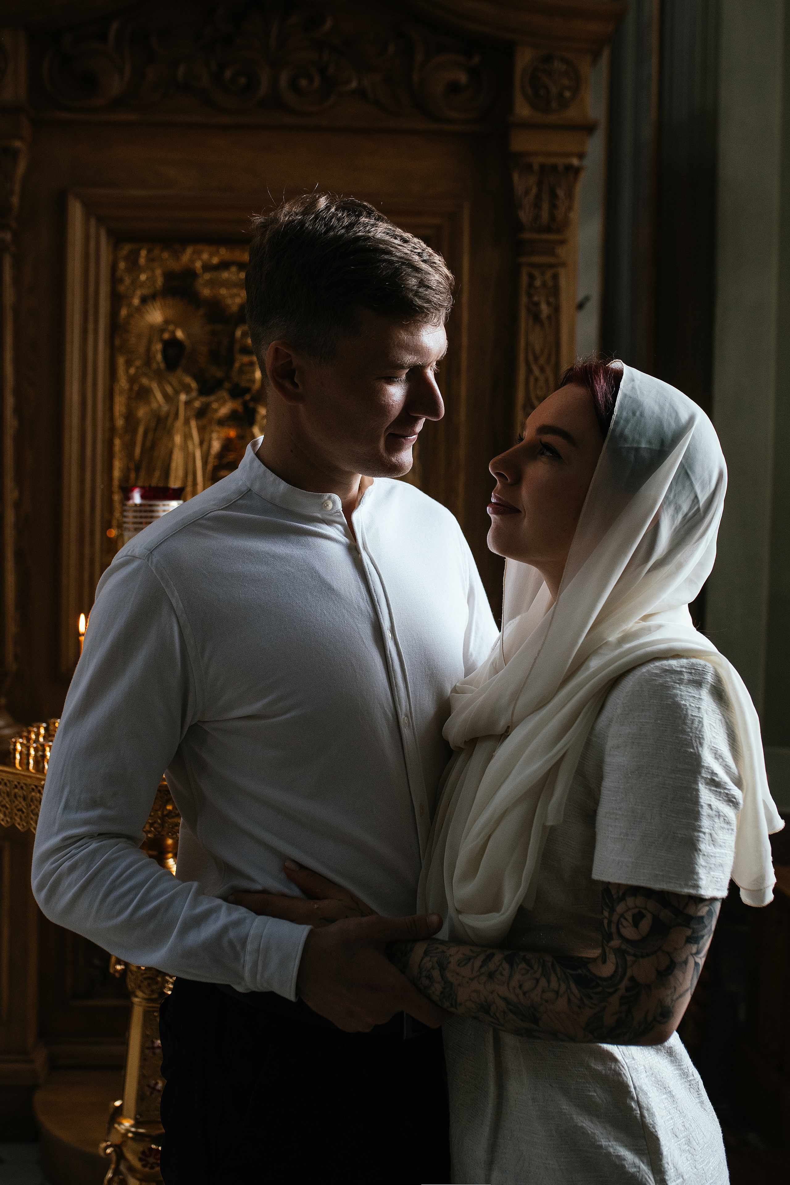 Венчание Саша и Женя. Свадебный, семейный фотограф в Рязани Лена Брант