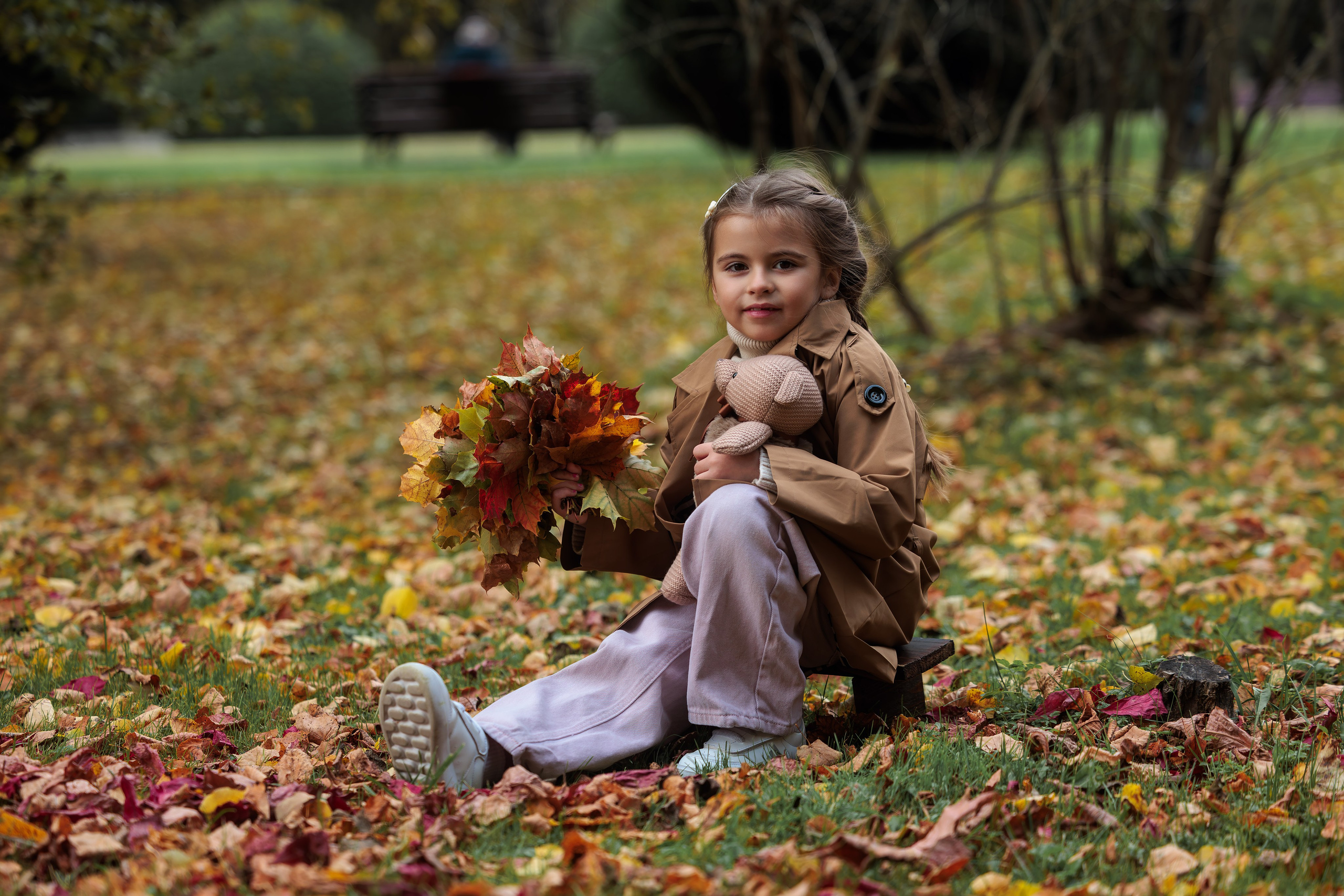 Осенняя фотосъемка в Пушкино Московской области