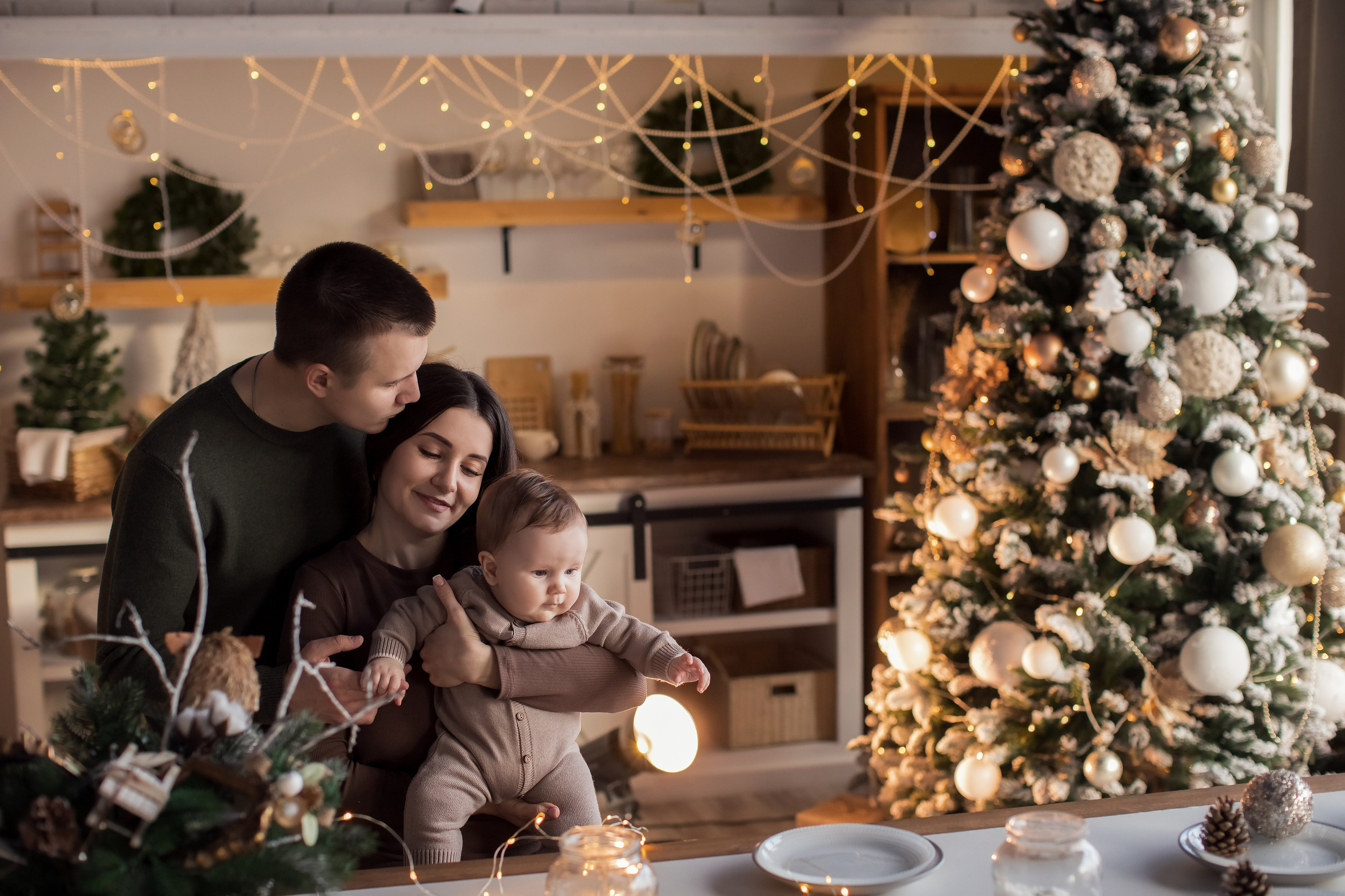 Первый Новый год. Семейный и детский фотограф в Саратове Полина Коткина