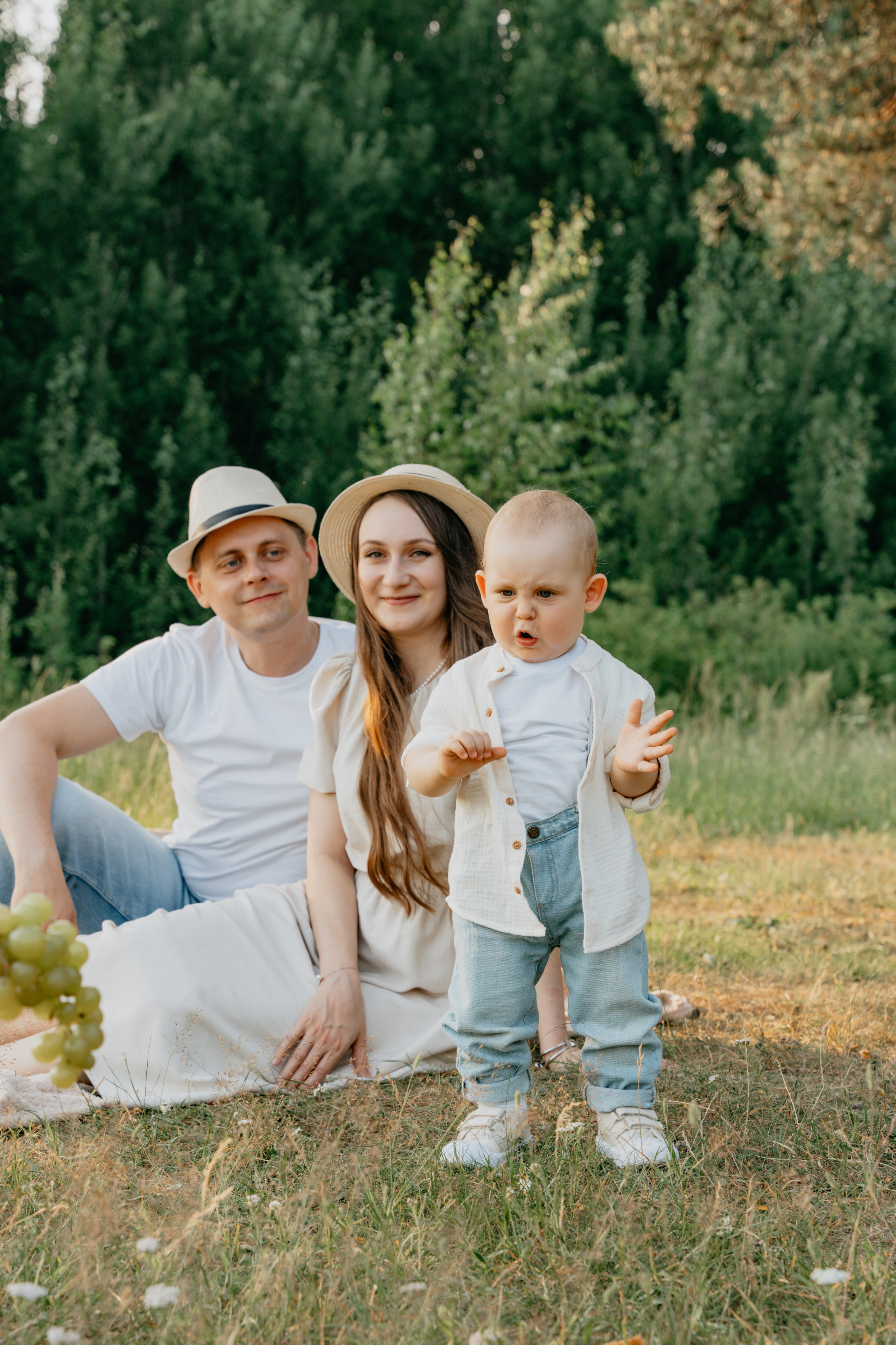 Денису 1 годик. Заречный парк