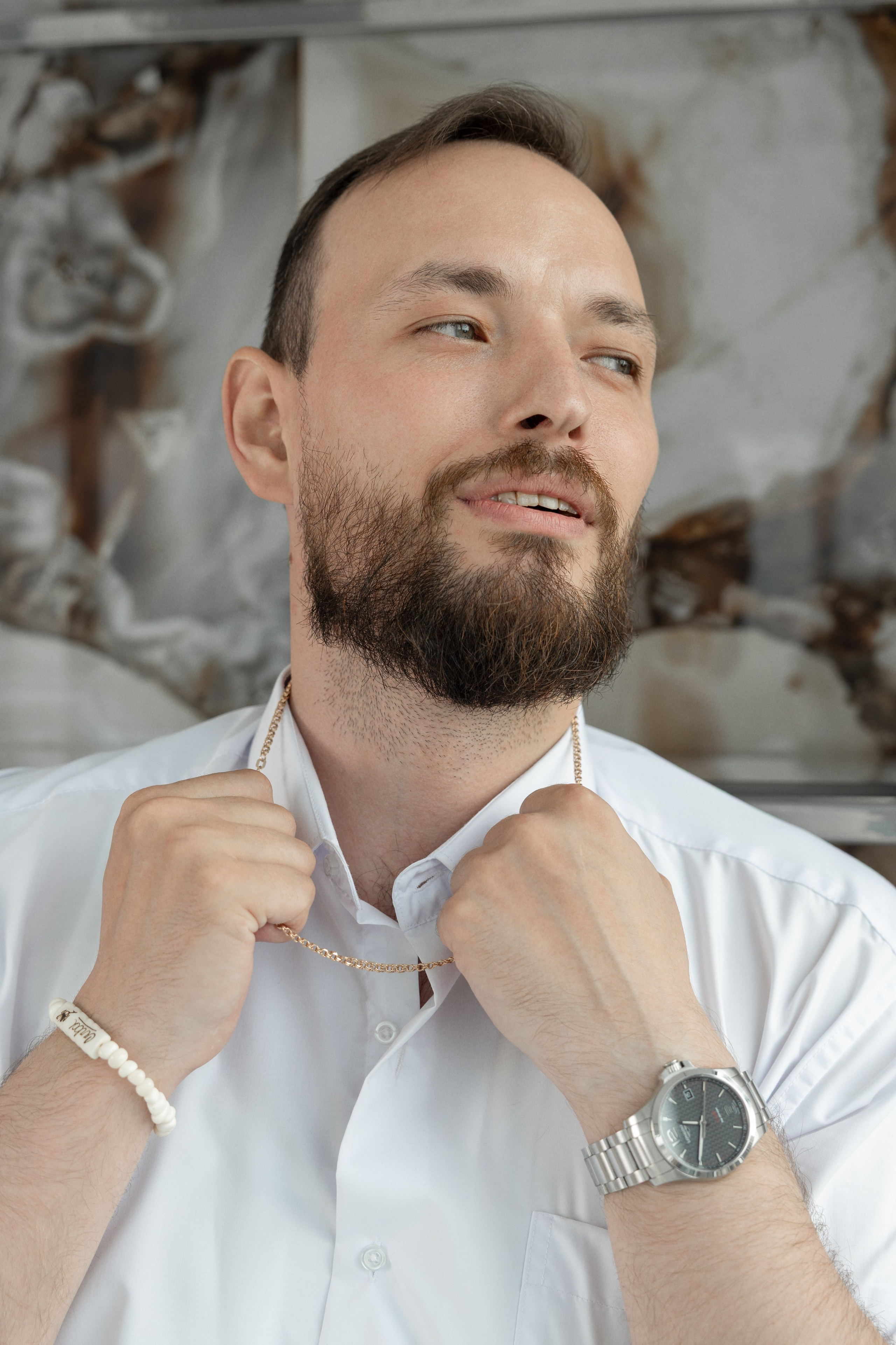 Мужская портретная съемка в студии. Фотограф в Санкт-Петербурге Вагнер Юлия