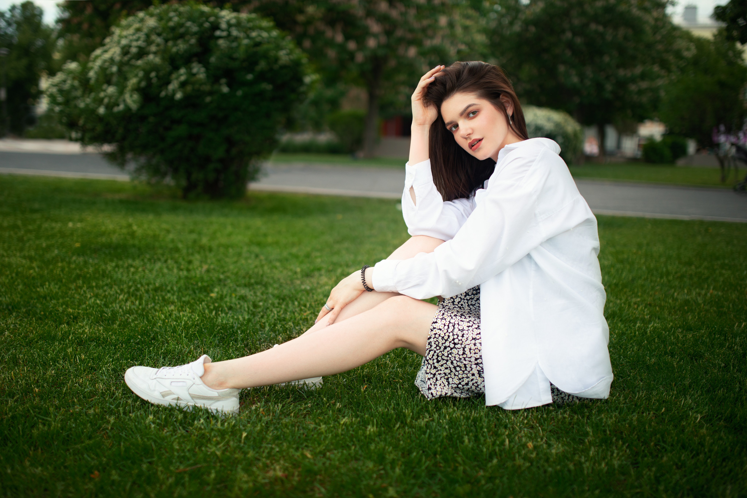 Фотосет с Дарьей на улицах города в формате для «себя»