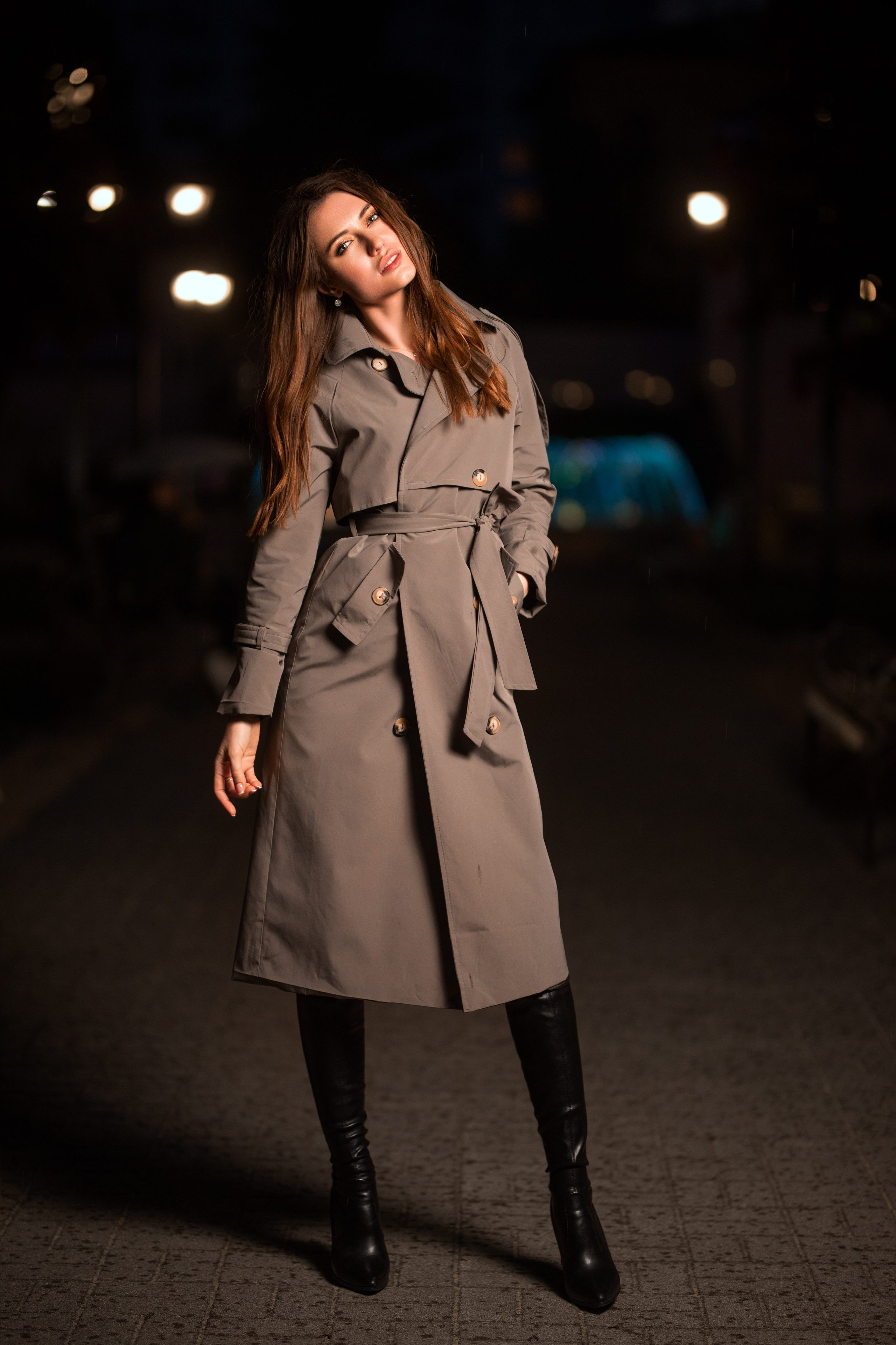 Вечерний уличный фотосет с Анастасией в формате для «себя»