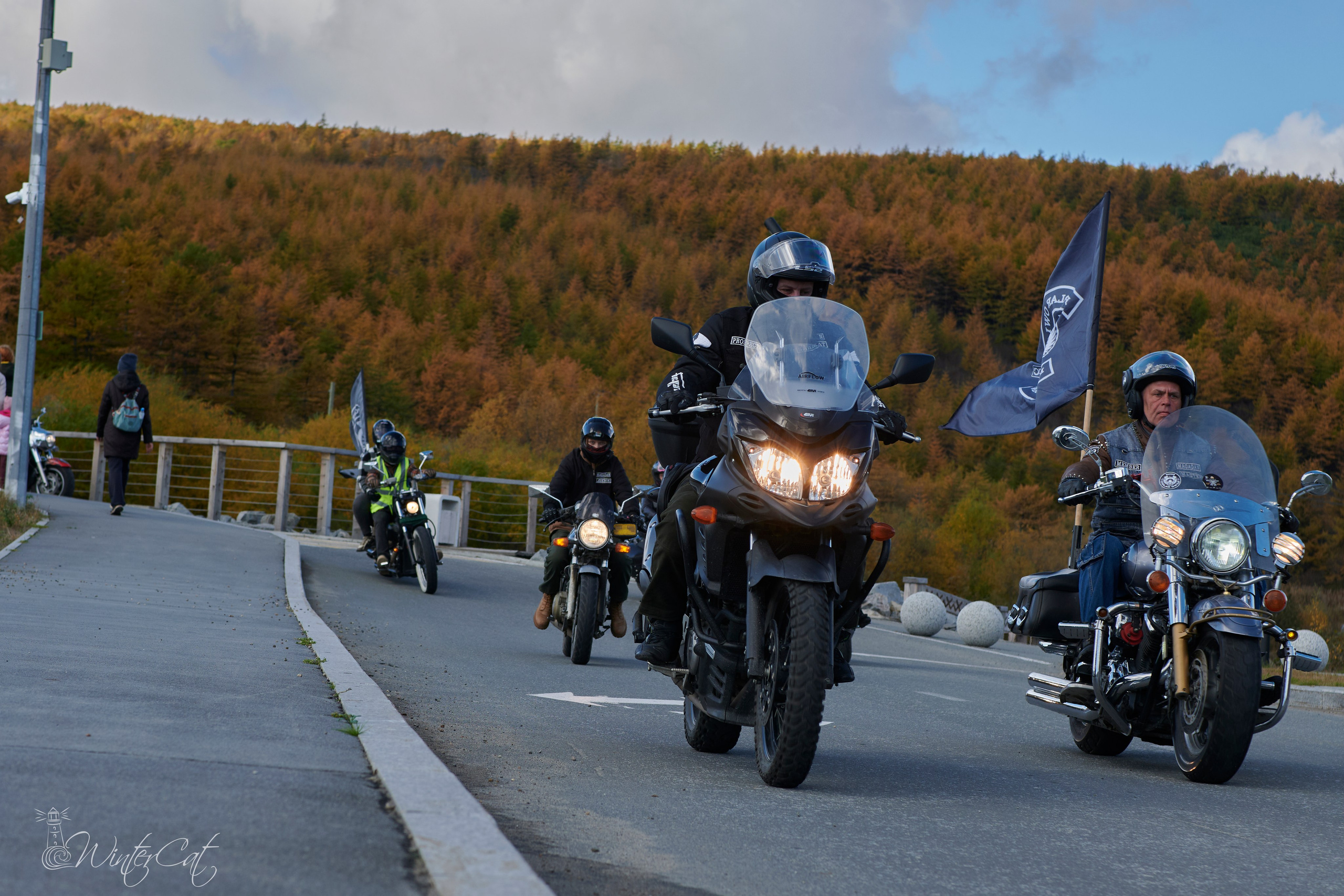 Закрытие мотосезона 2025 Полярные Совы. Портретный и репортажный фотограф в Магадане Андрей Нефедов WinterCatPhoto