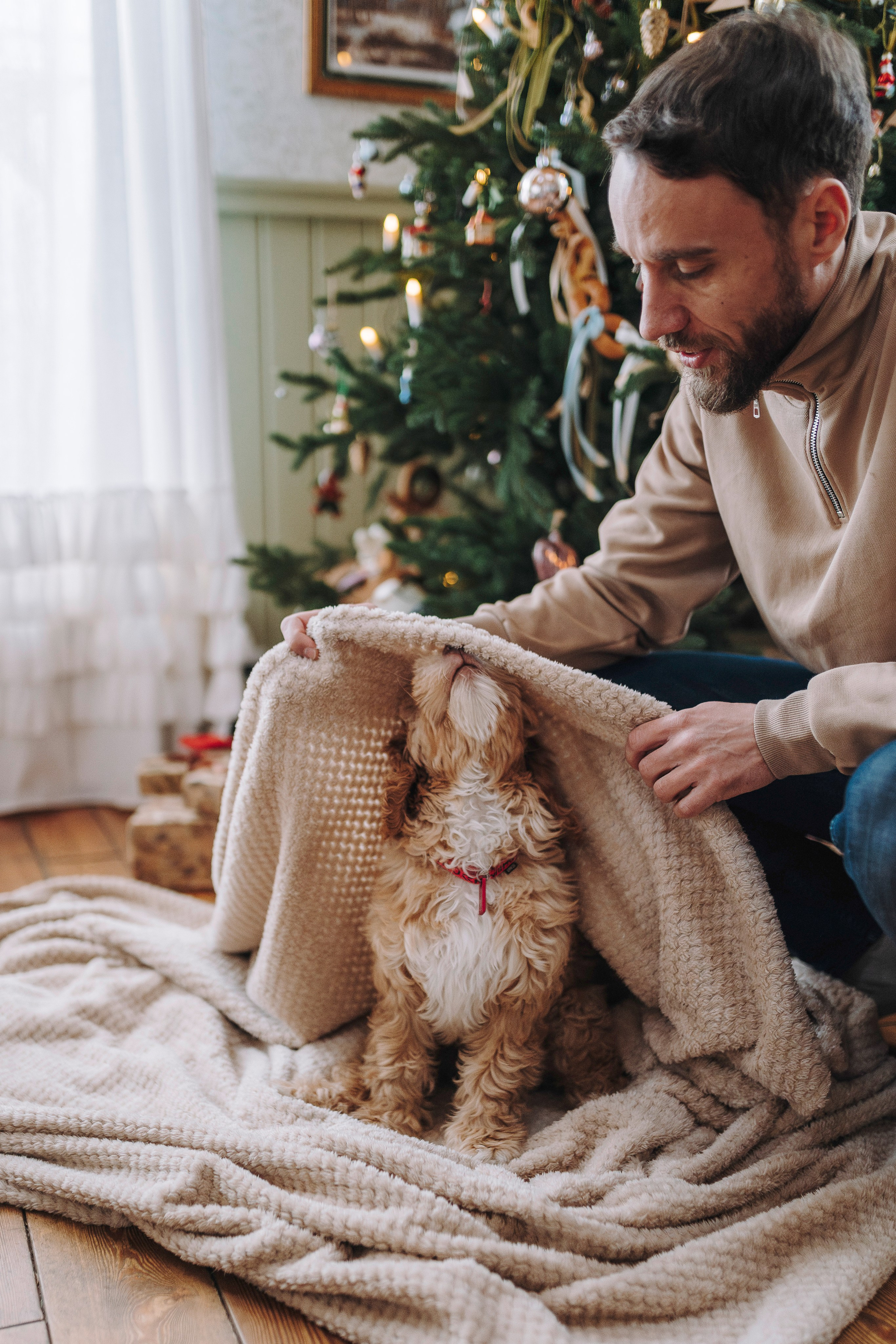 Мёрфи, Таня и Антон. Фотограф анималист в Спб недорого Олеся Майорова