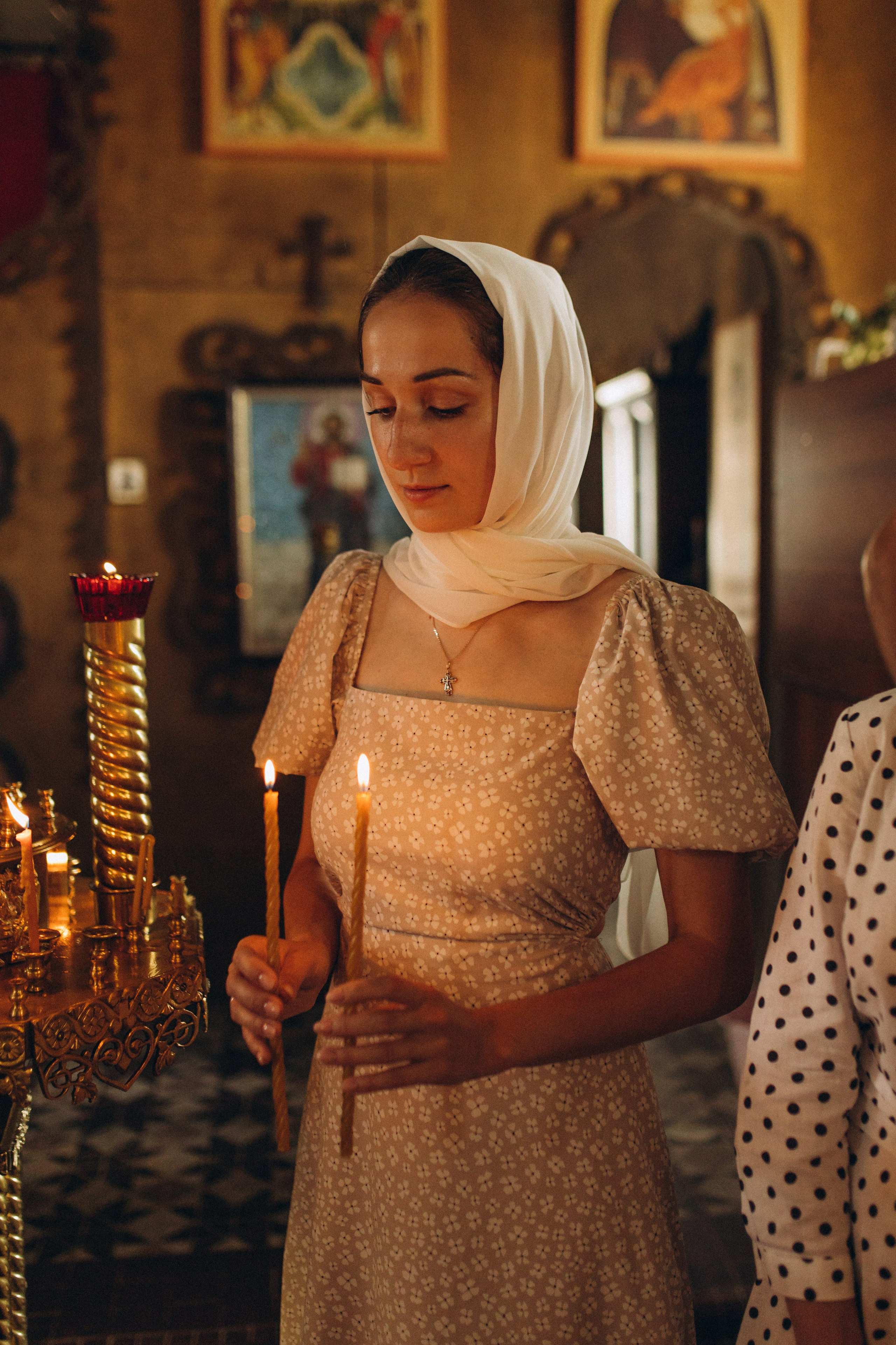 Крещение Марии. Семейный фотограф в Обнинске