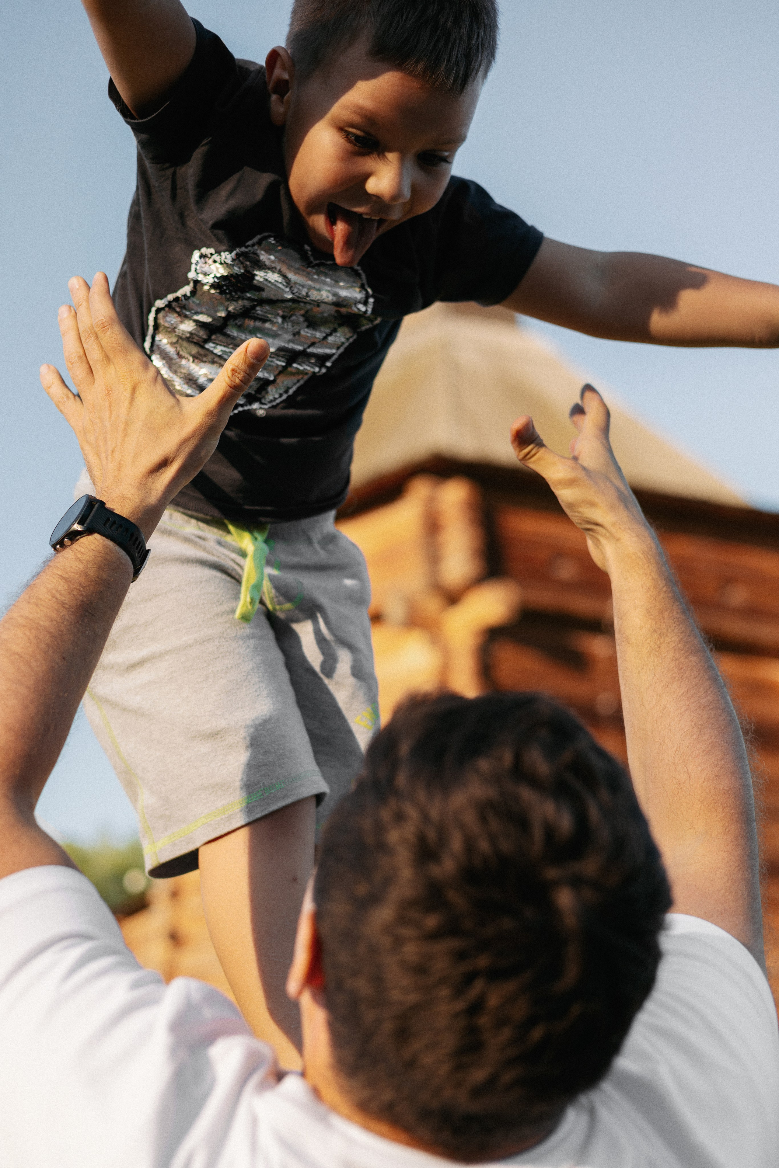 Семейная фотосессия в парке Коломенское. Портретный и семейный фотограф в Москве Мария Рослякова