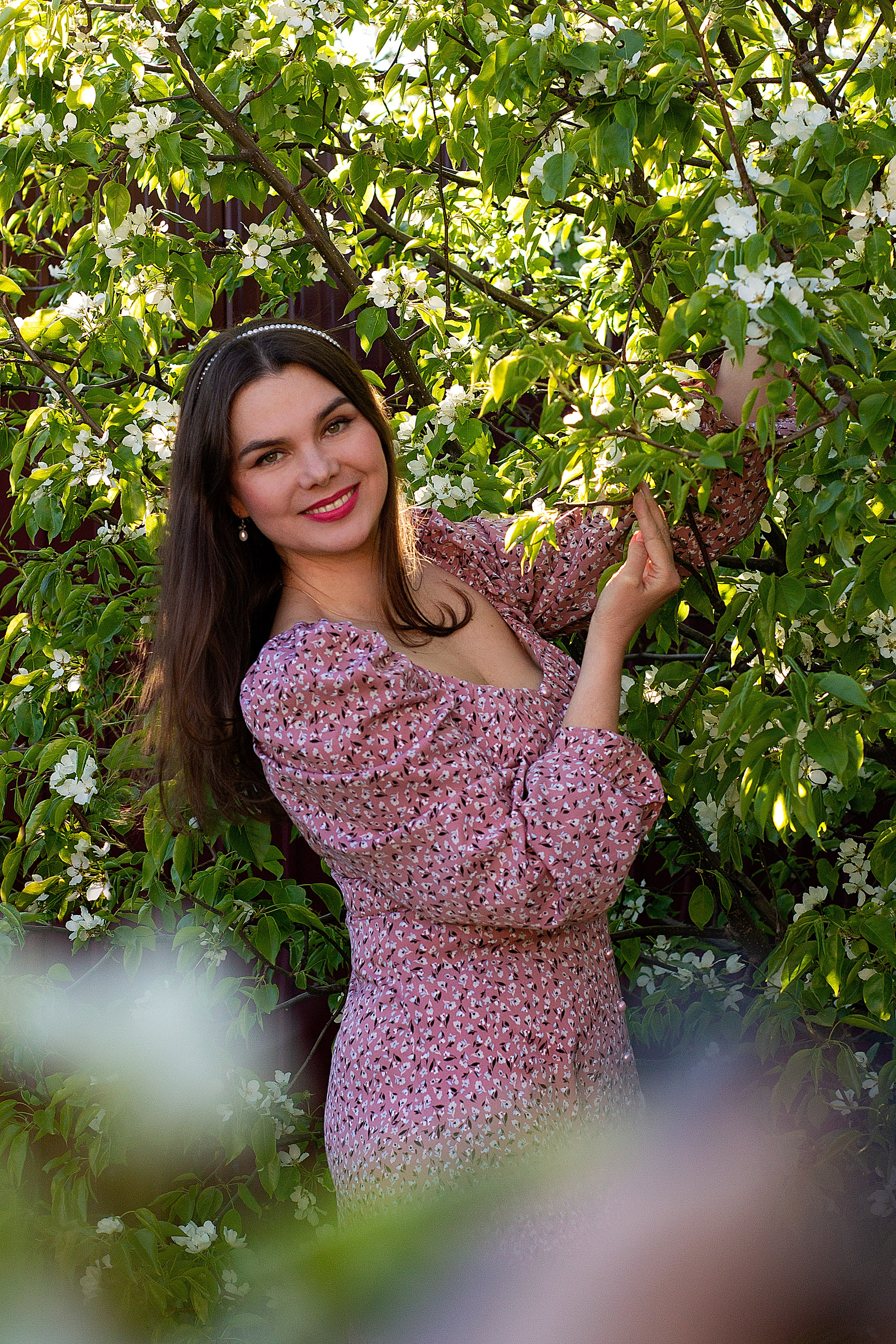 Съёмки в цветении. Медиа-продюсер и фотограф Сорокина Кристина г. Благовещенск