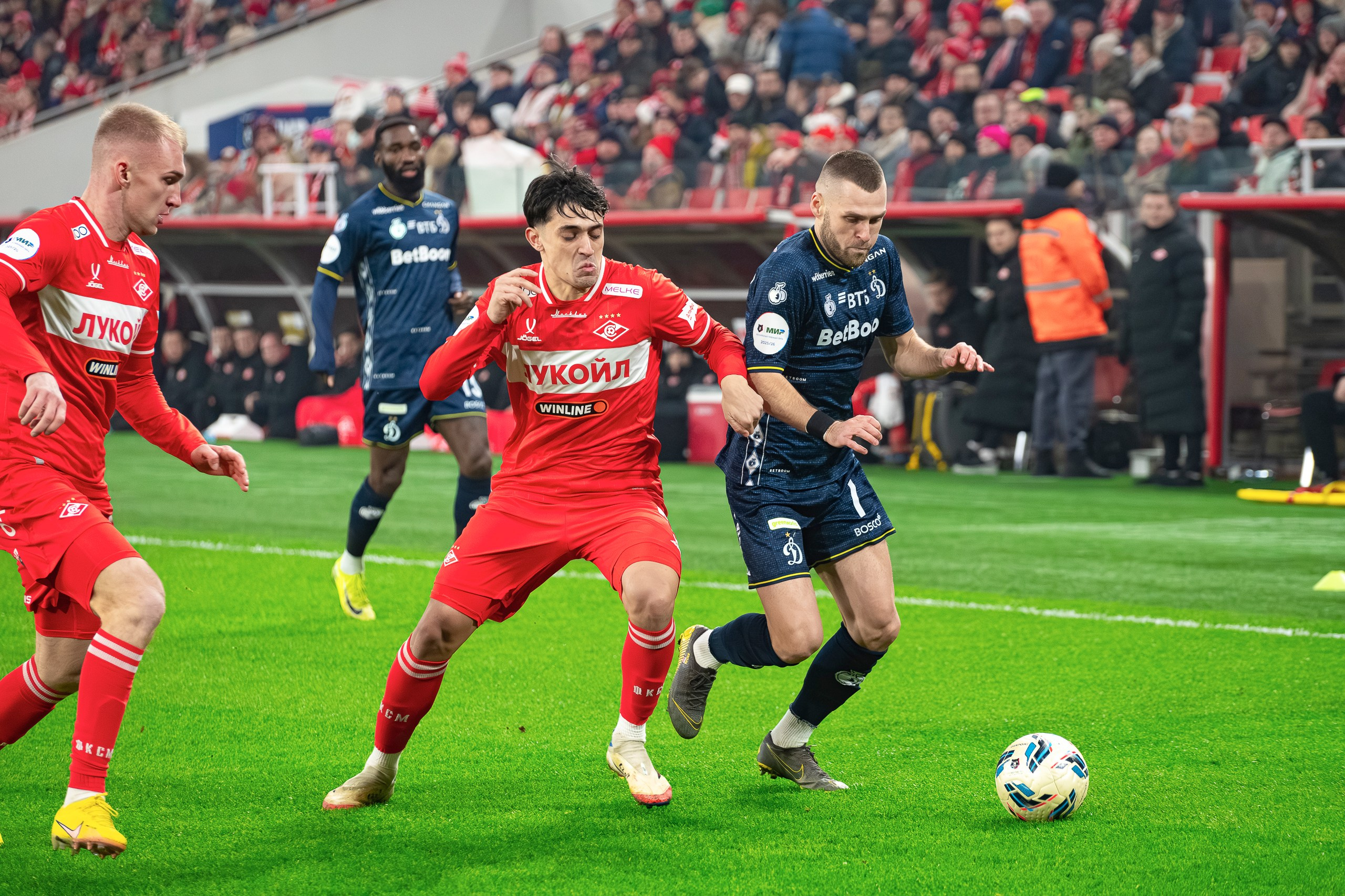Спартак — Динамо — Чемпионат РПЛ. Спортивная фотосъемка в Москве и Московской области — Спорт в Москве