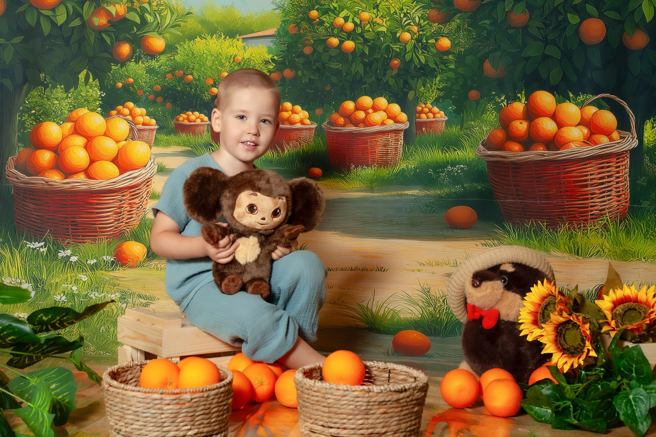 Проект Апельсиновый рай. Школьный фотограф Евгения Саховская