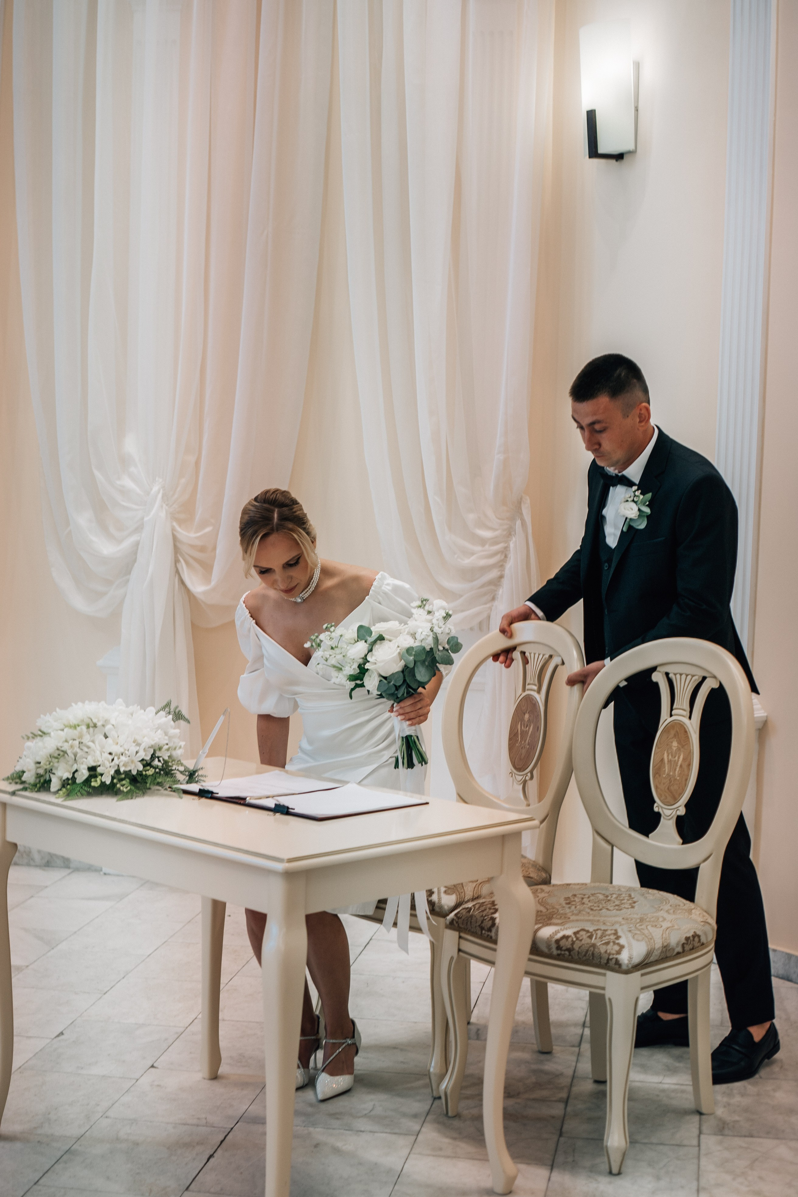 РЕПОРТАЖ В ЗАГСЕ. Профессиональный фотограф, Санкт-Петербург — Виктория Богомолова