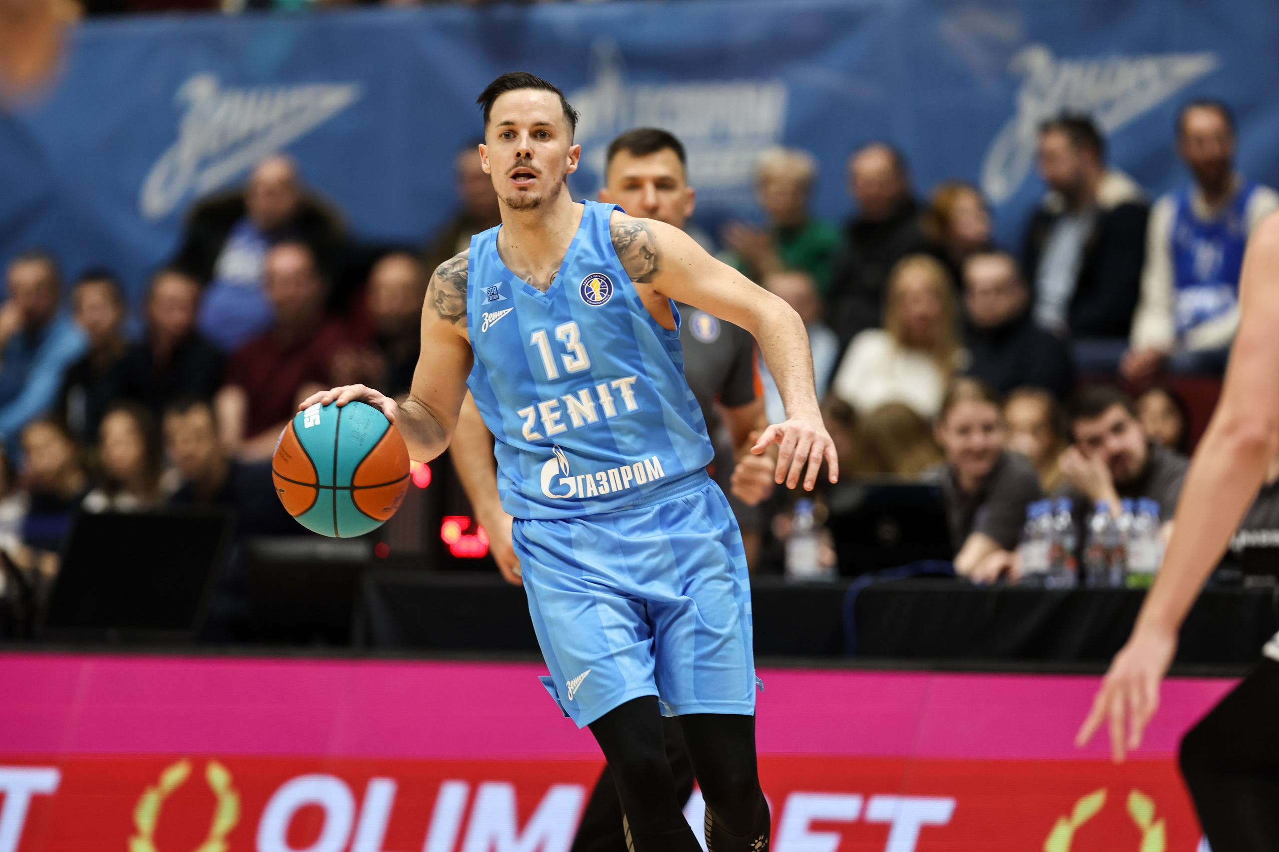 Зенит-Енисей 10.03.2024. Спортивный и репортажный фотограф Антон Тереханов