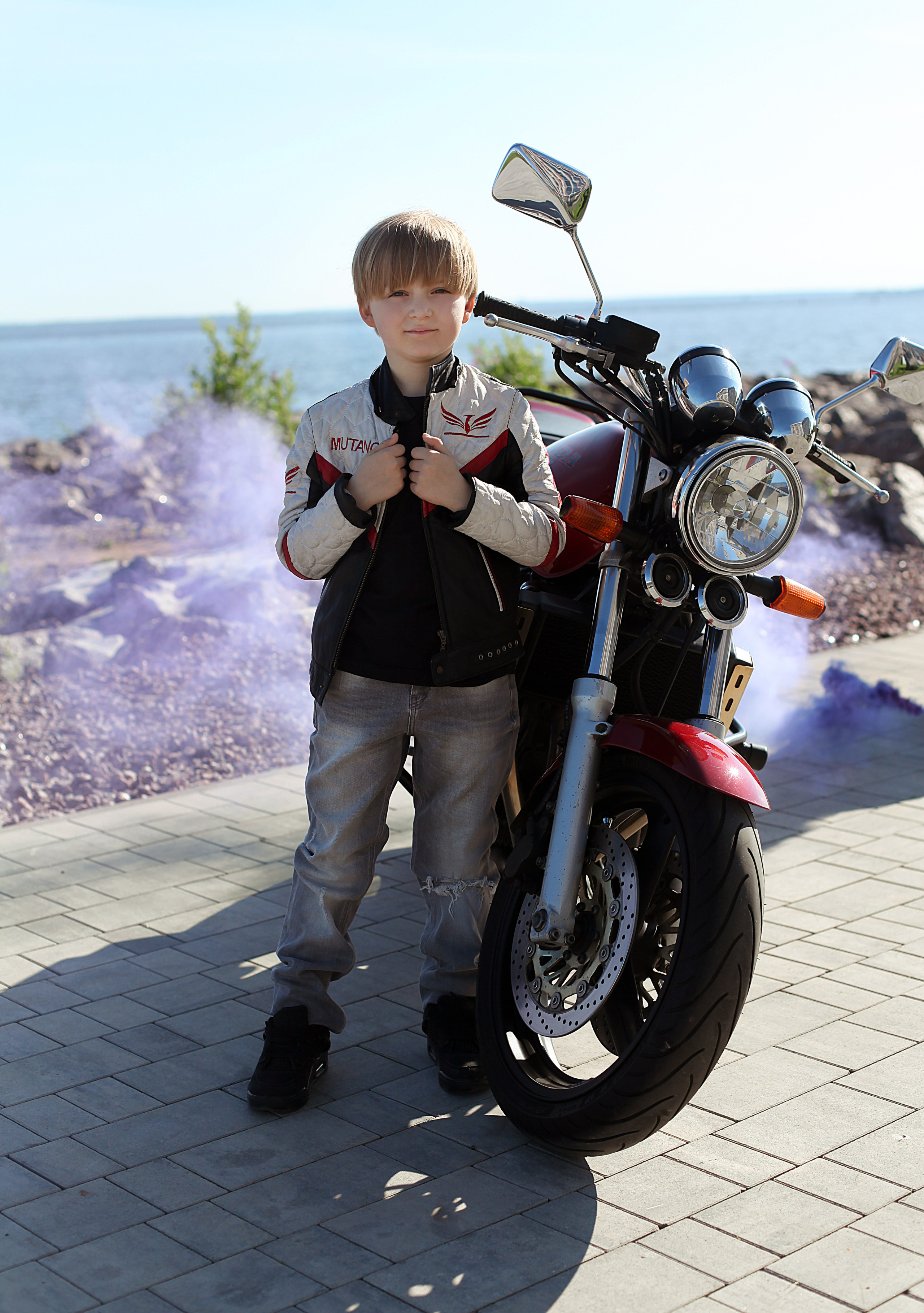 Фотопроект «Мото и дым»