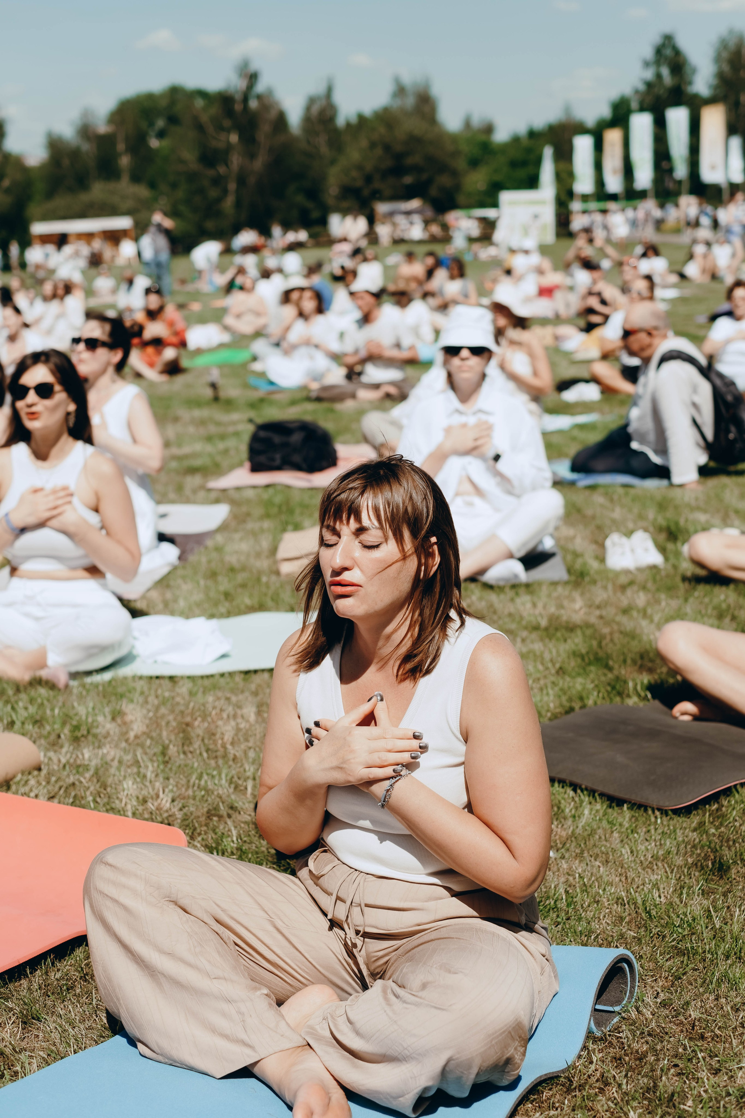 II Международный день Медитации в Москве. Фотограф Аннё| Москва