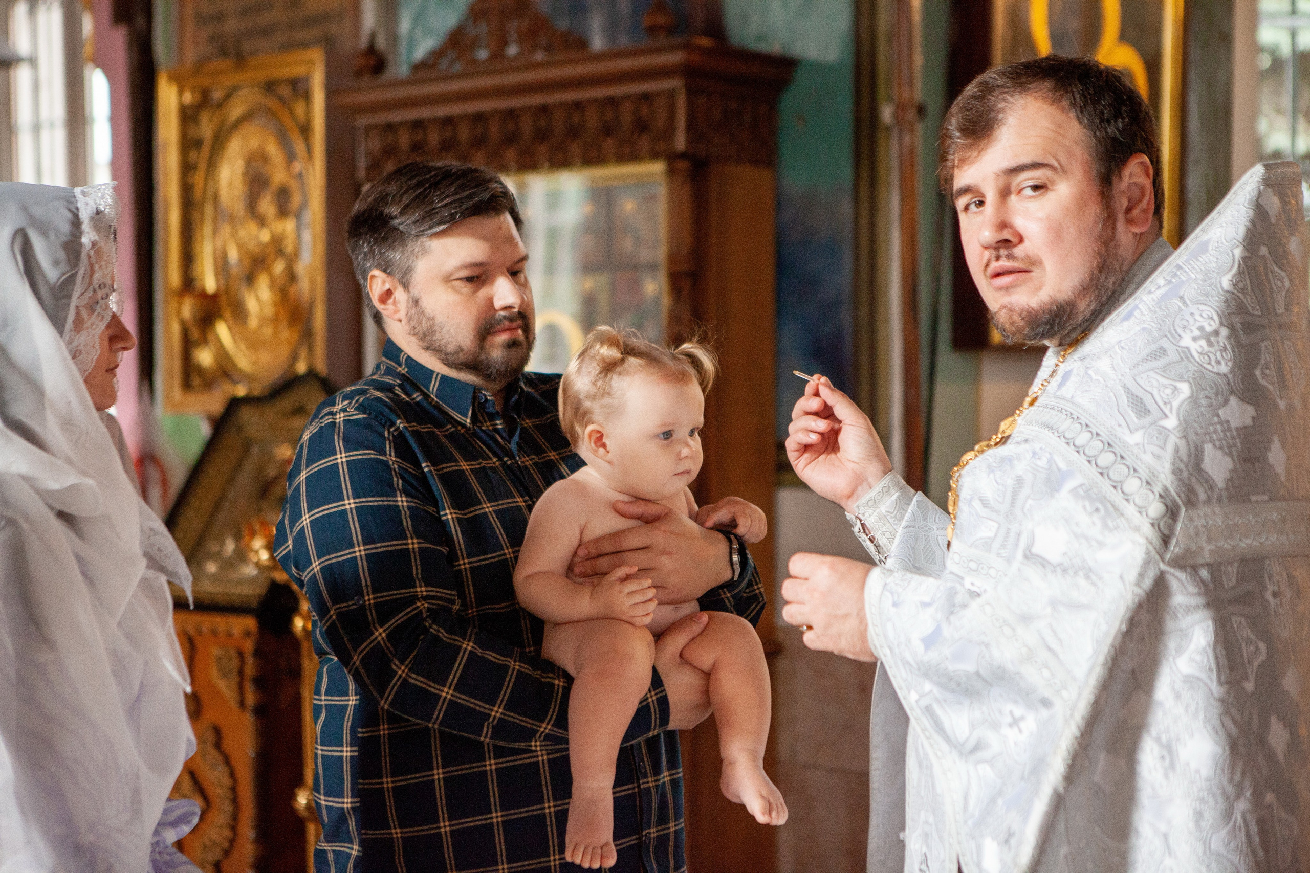 Крещение Дарьи. Фотограф Ольга Ефремова