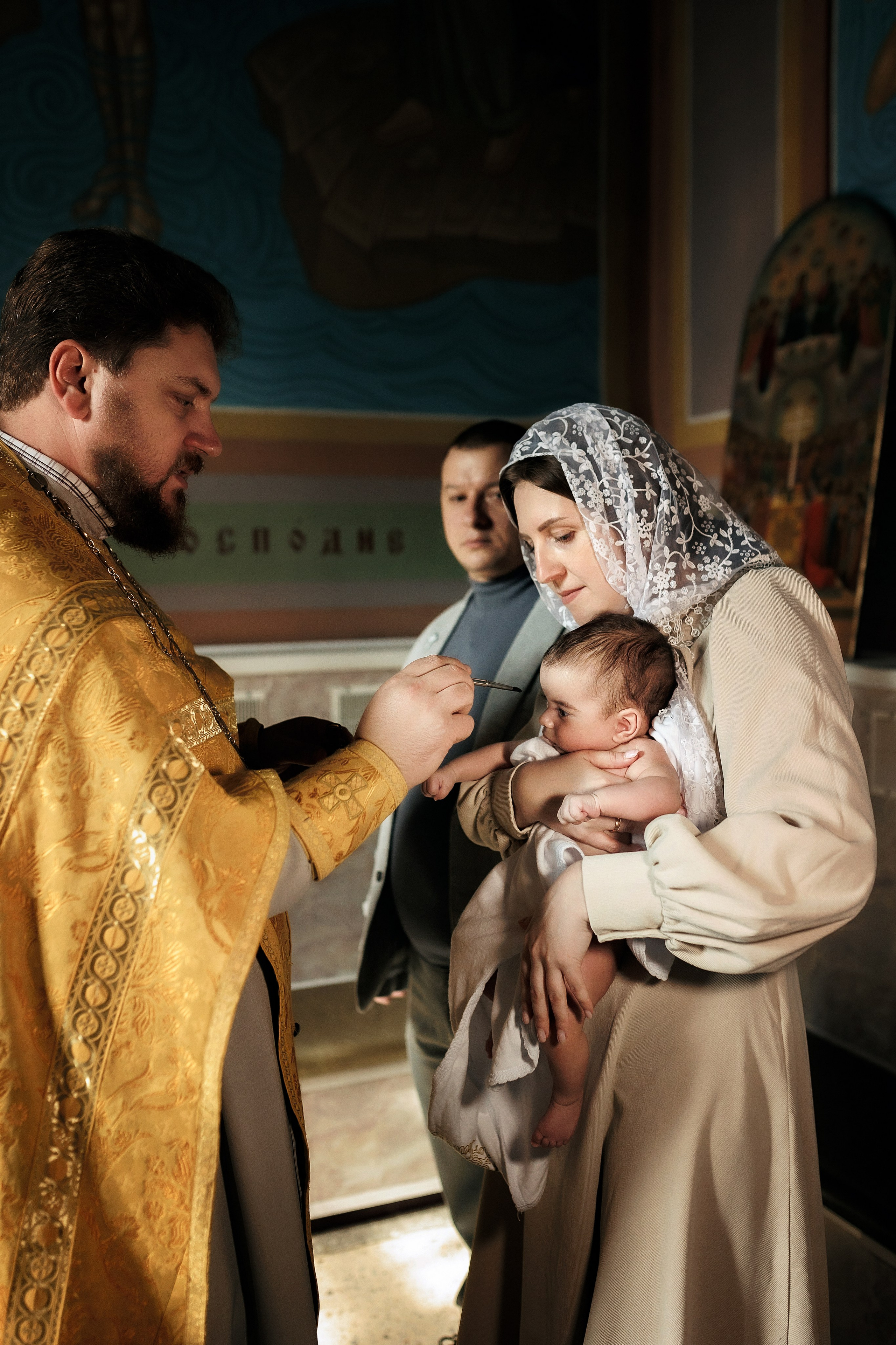 Крещение в Церкови Казанской иконы Божией Матери ул. Шевченко, 51, Грязи. Фотограф на крещение- венчание.Свадебный и семейный фотограф в Липецке Алена Данильченко