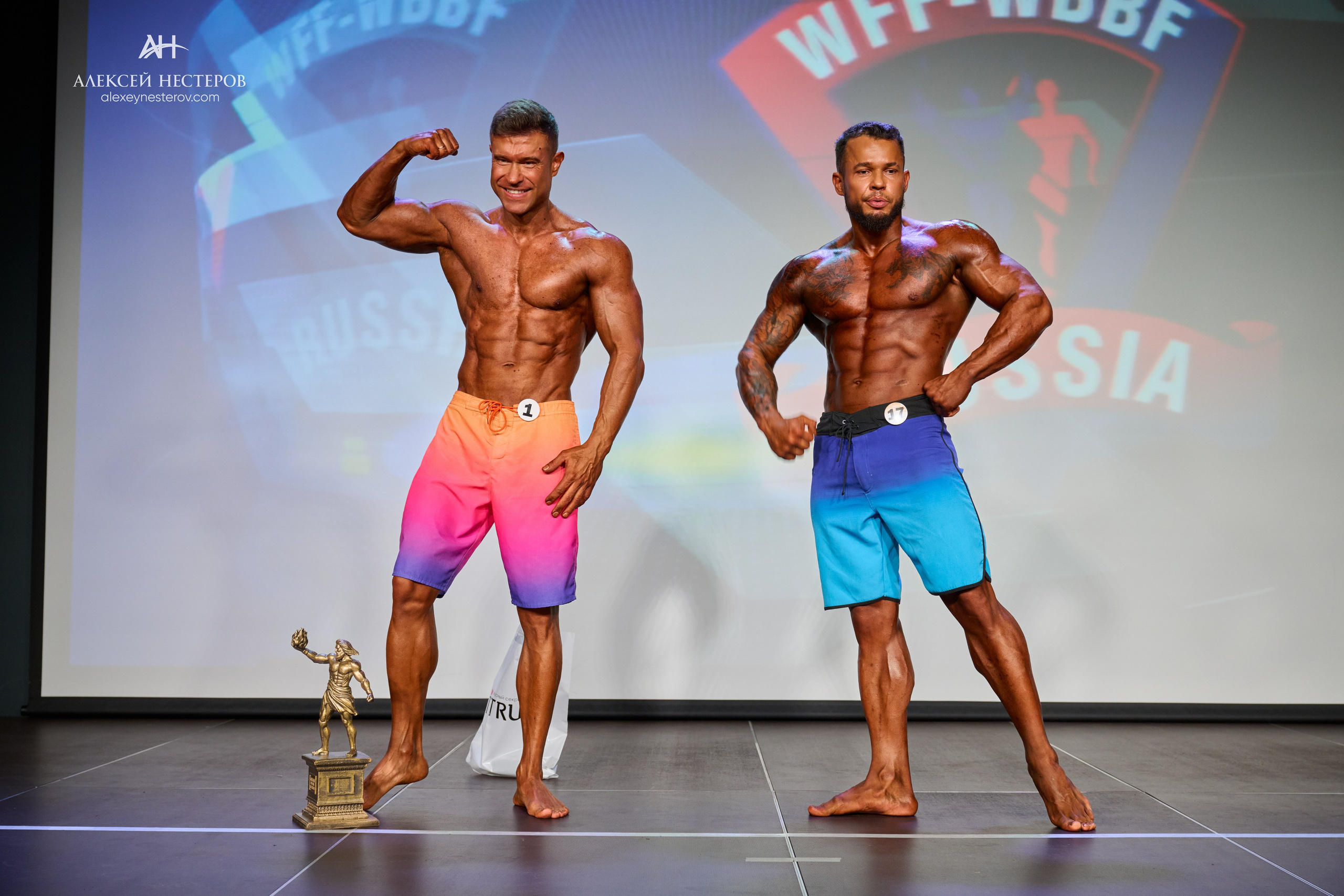 Фото с турнира «Прометей 2, WFF-WBBF Russia» 26 октября 2025. Спортивный фитнес фотограф Алексей Нестеров
