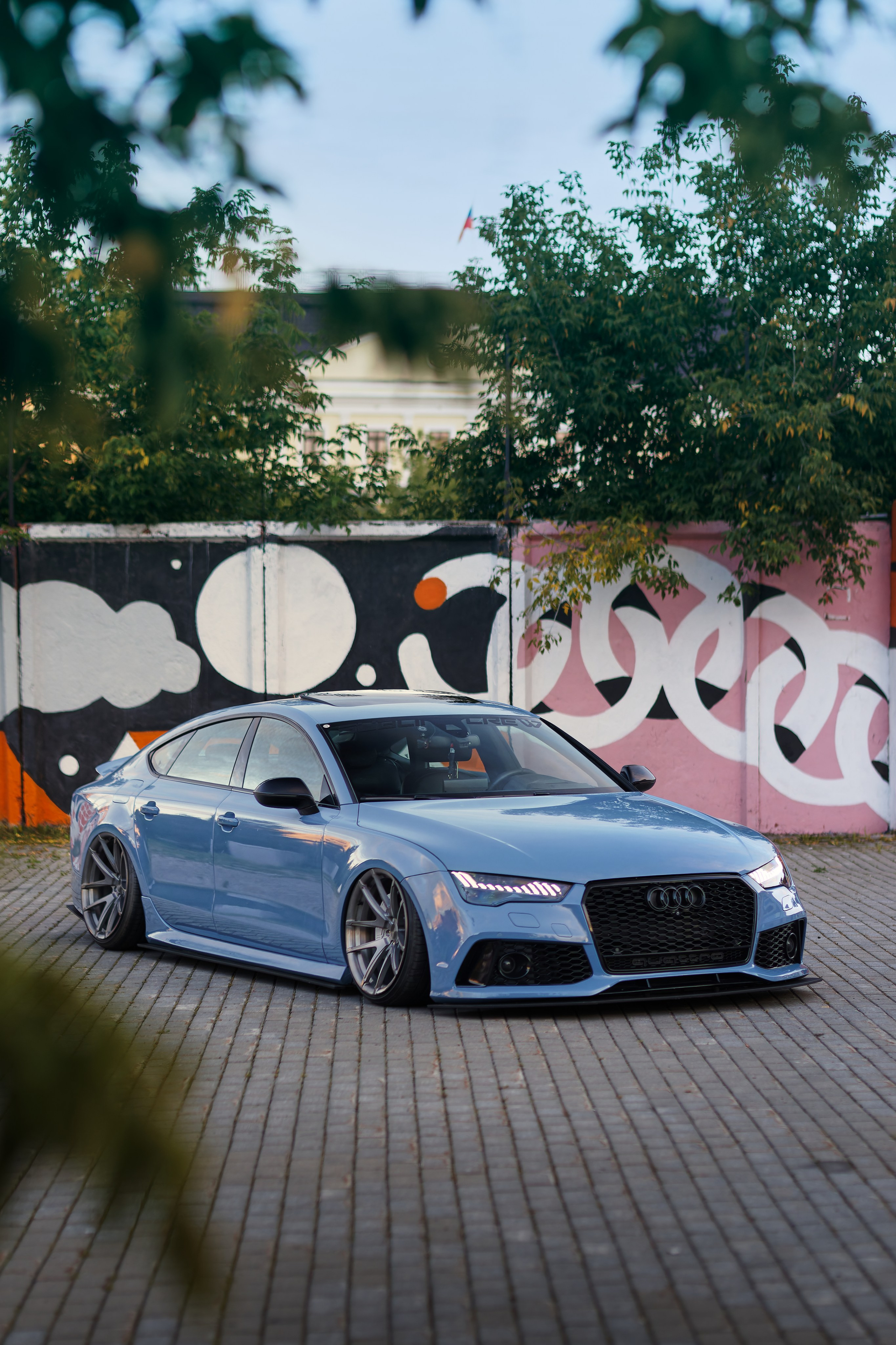 Audi A7 Nikita Bushido. IN STREET WE TRUST