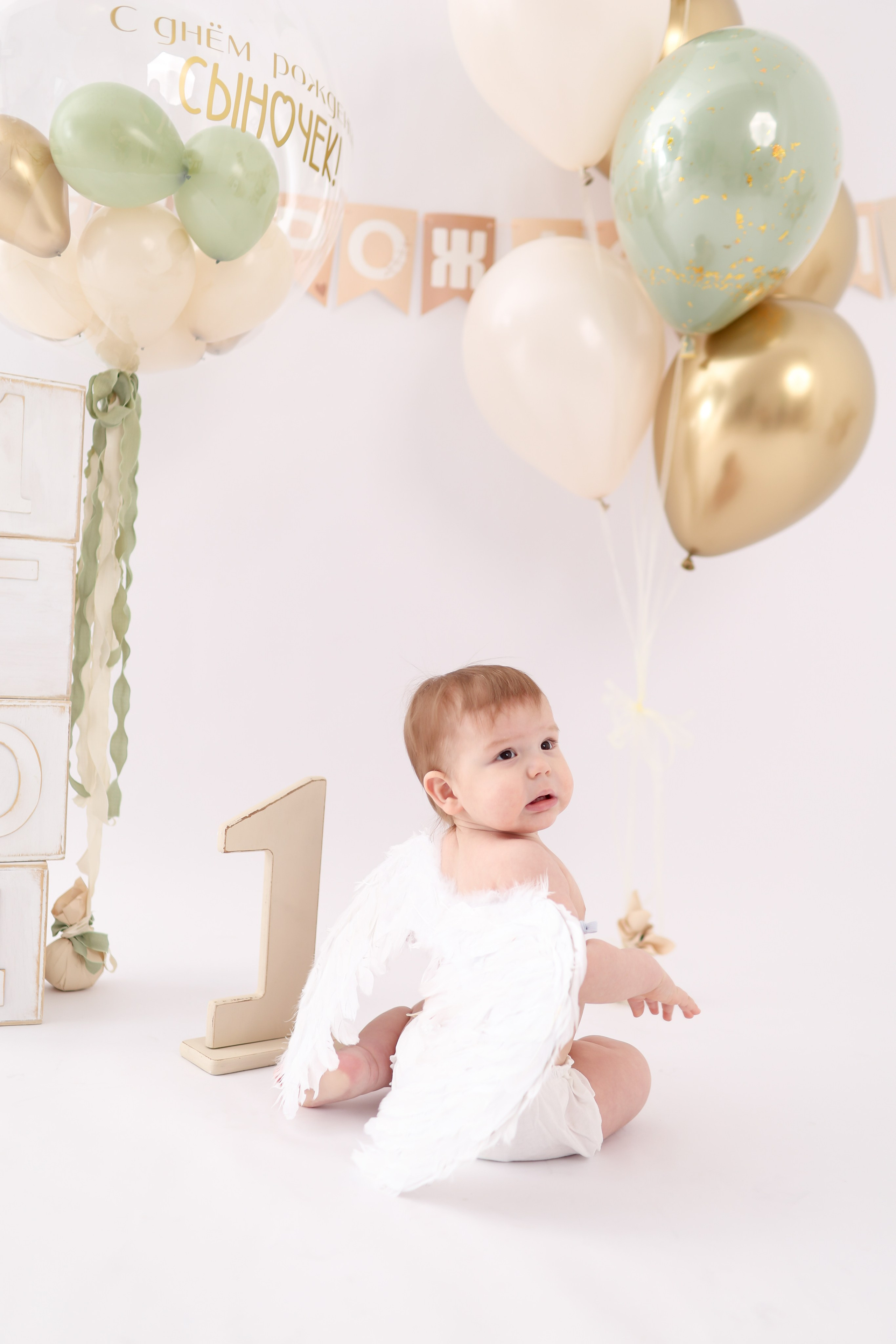 Годовасики. Нина Зеленева фотограф новорожденных