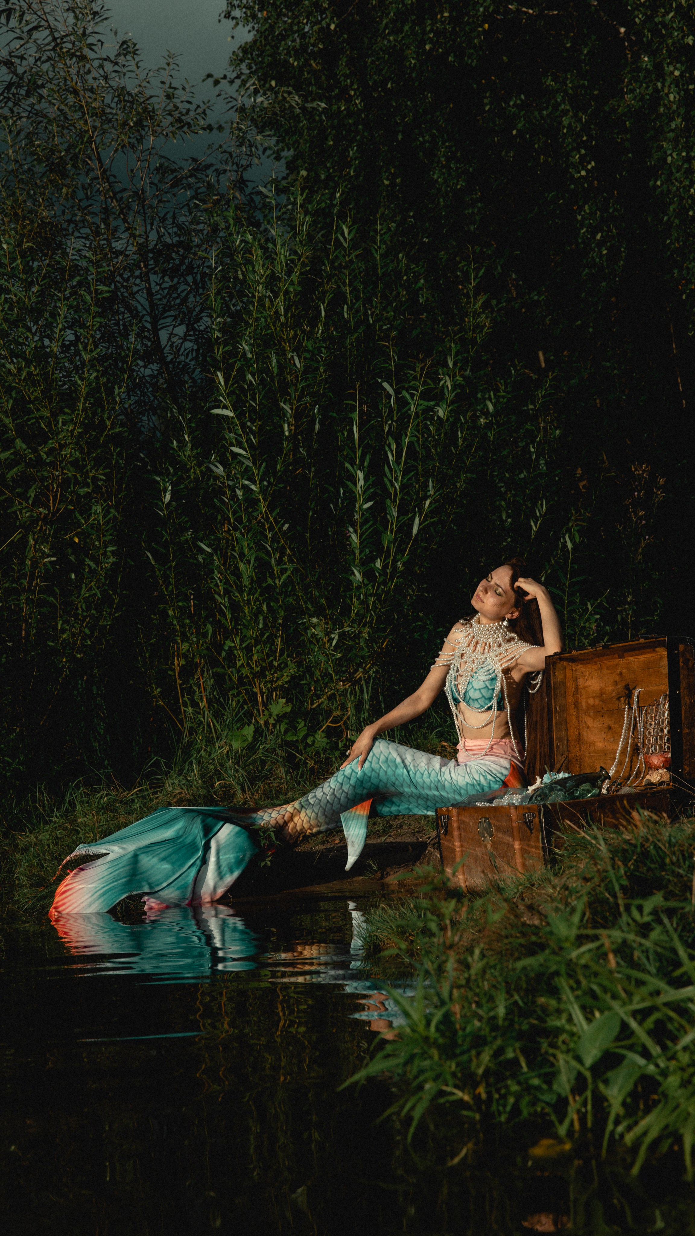 Русалочка в ожидании бури. Сказочный фотограф для Вас и Вашей семьи