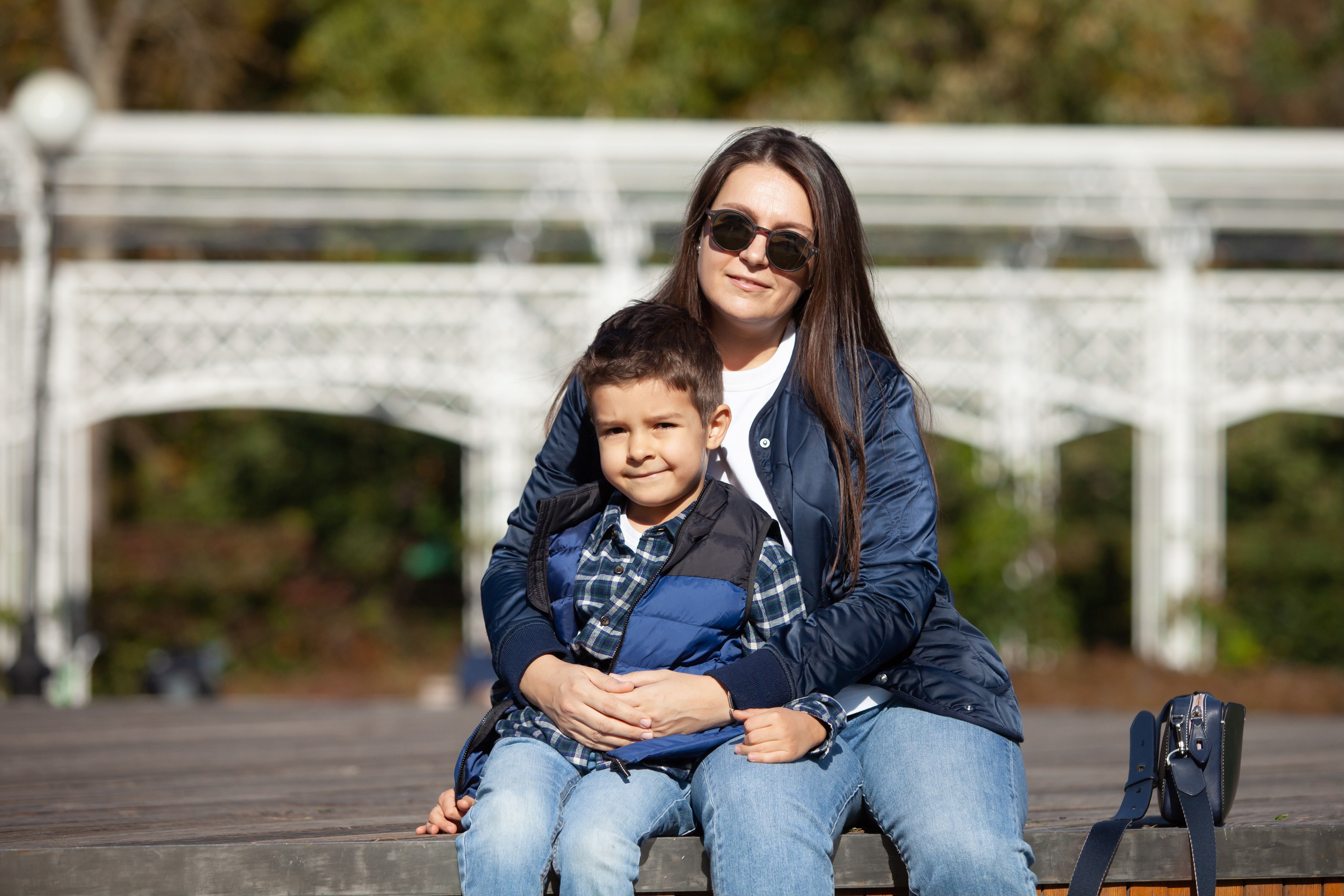 Семейная фотосъемка в саду Баумана. Фотографы в Москве Светлана Устинова и Сергей Грачев
