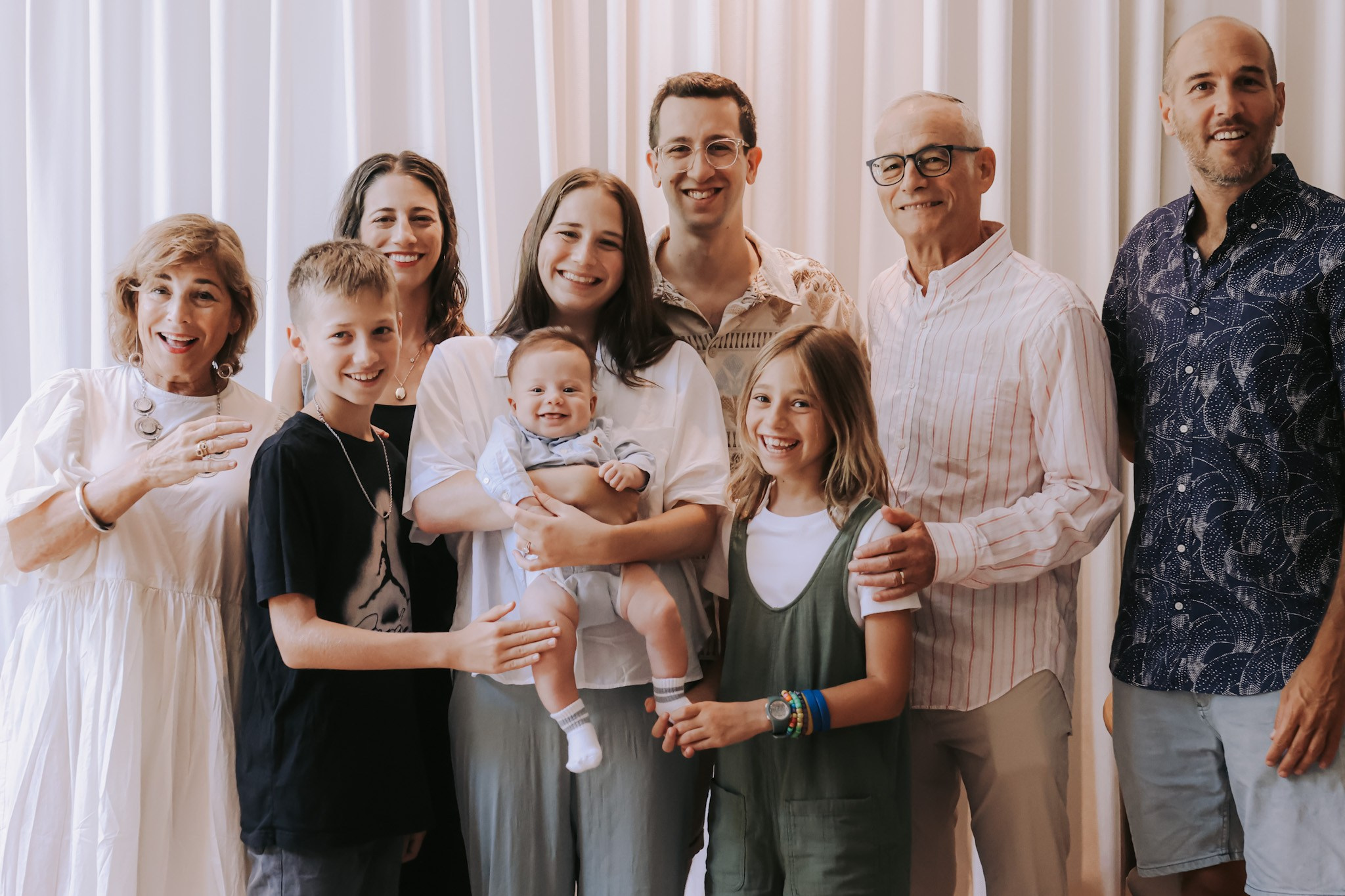 Baby celebration, September 2025. Photographer in Israel Alice Milchin